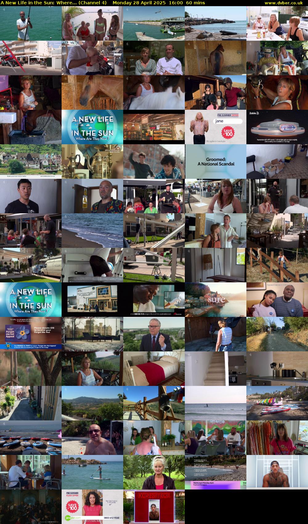 A New Life in the Sun: Where... (Channel 4) Monday 28 April 2025 16:00 - 17:00