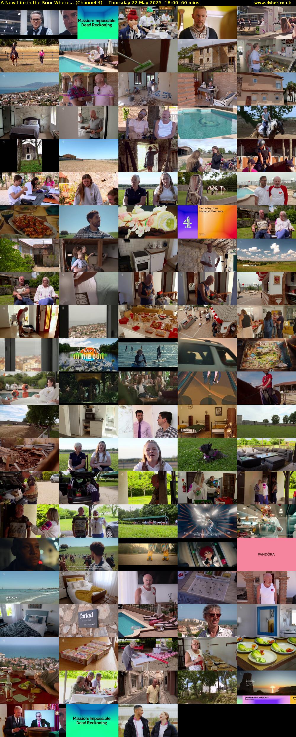 A New Life in the Sun: Where... (Channel 4) Thursday 22 May 2025 18:00 - 19:00