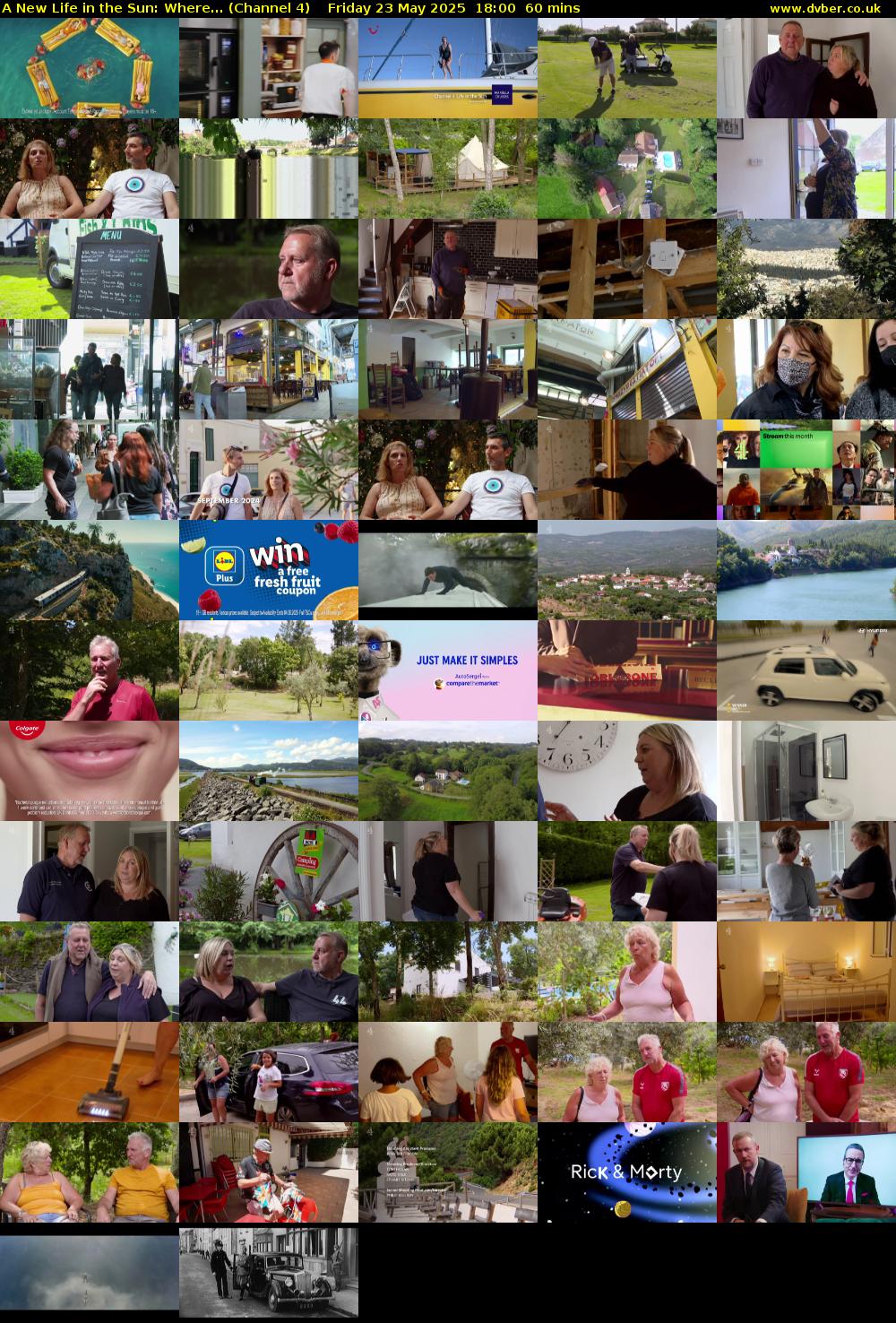 A New Life in the Sun: Where... (Channel 4) Friday 23 May 2025 18:00 - 19:00