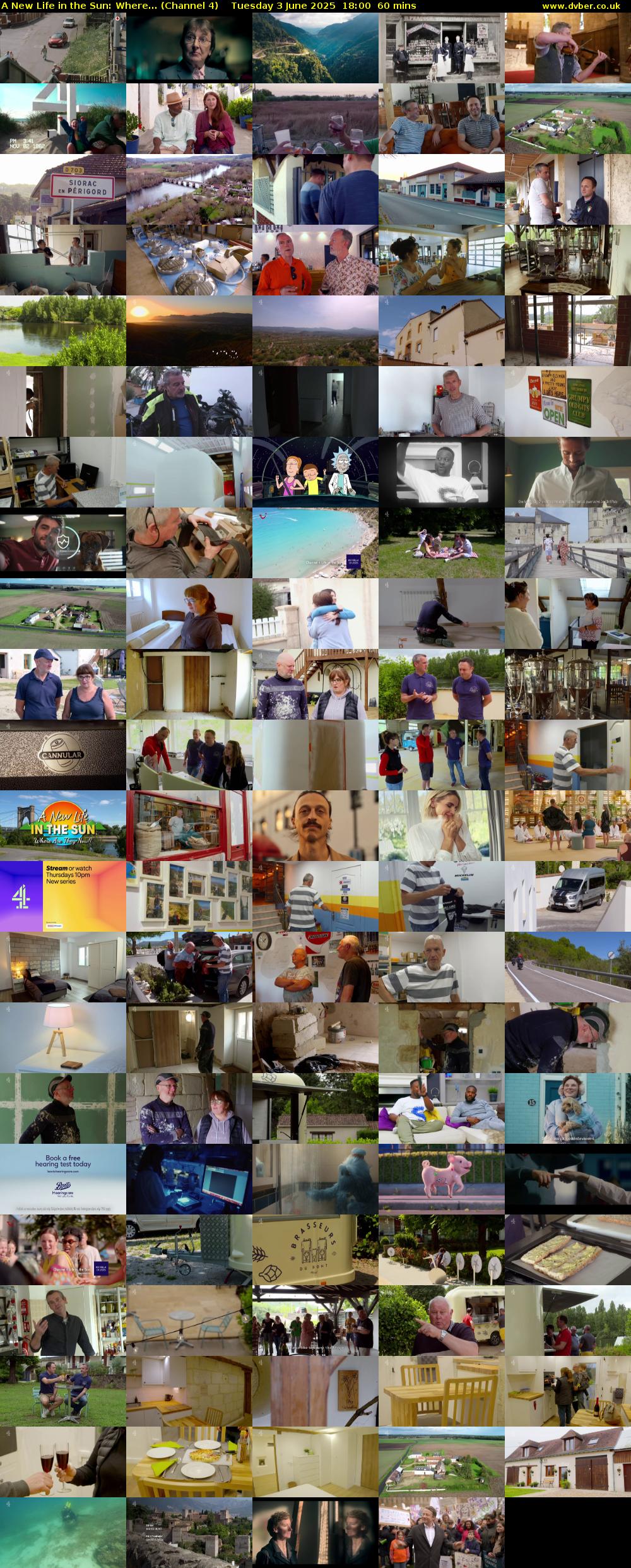 A New Life in the Sun: Where... (Channel 4) Tuesday 3 June 2025 18:00 - 19:00