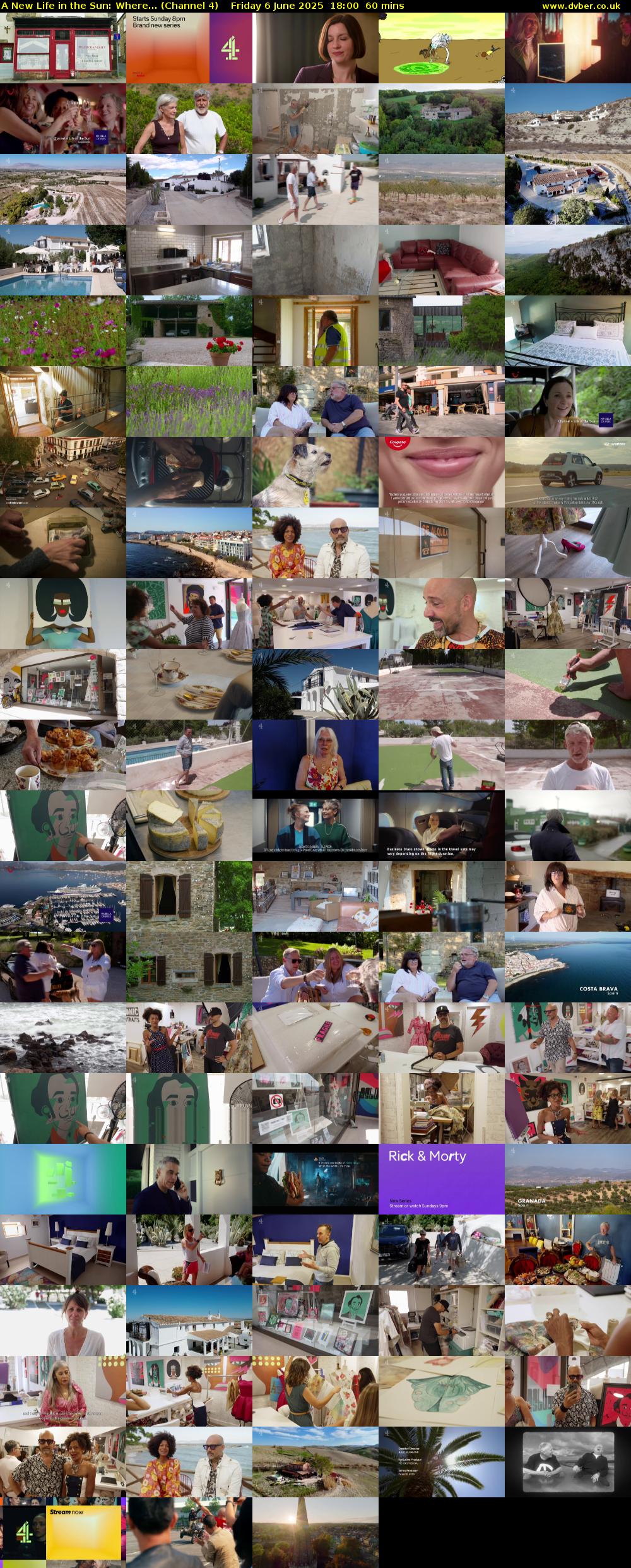 A New Life in the Sun: Where... (Channel 4) Friday 6 June 2025 18:00 - 19:00