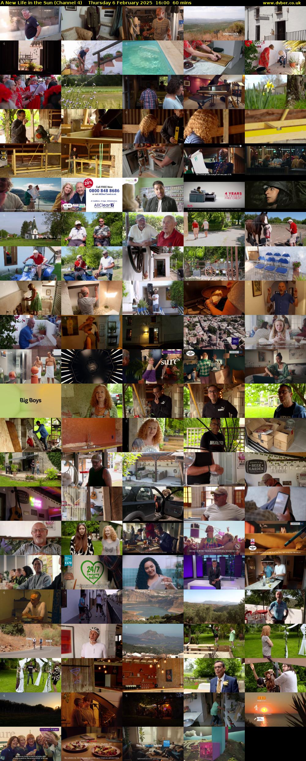 A New Life in the Sun (Channel 4) Thursday 6 February 2025 16:00 - 17:00