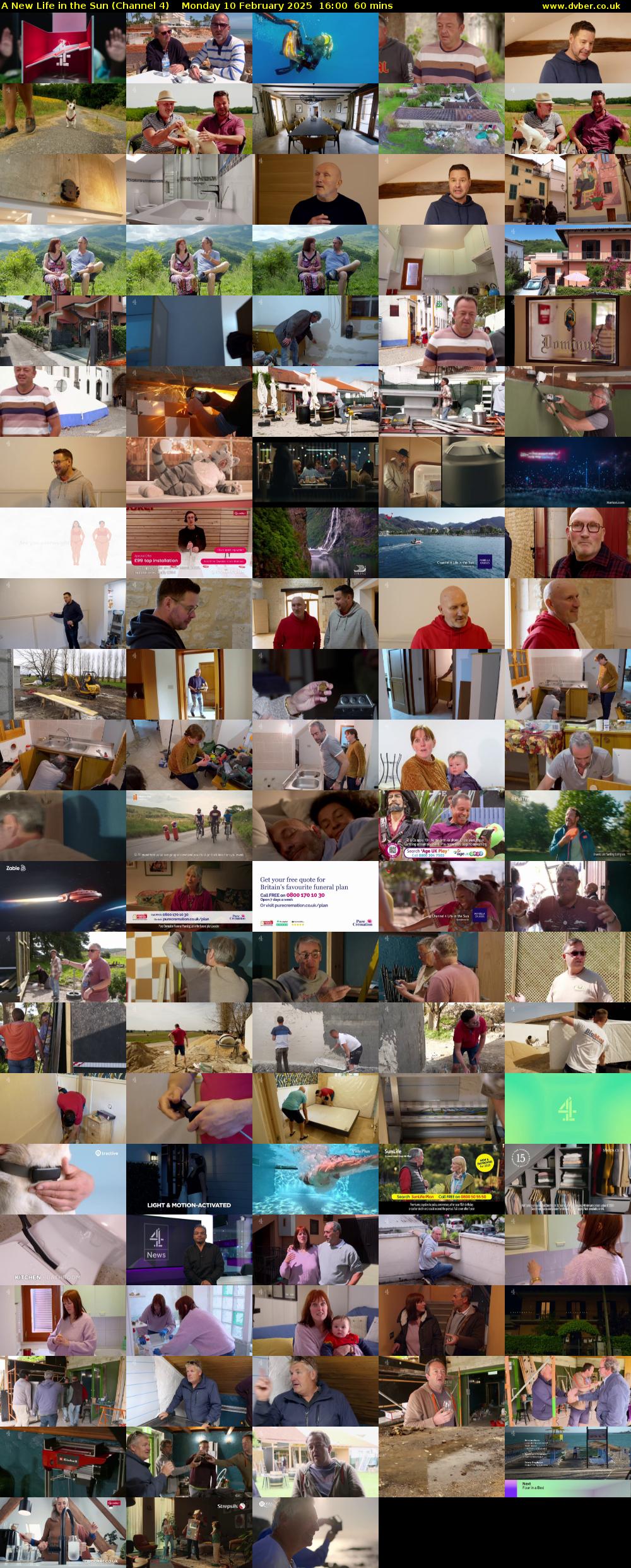 A New Life in the Sun (Channel 4) Monday 10 February 2025 16:00 - 17:00