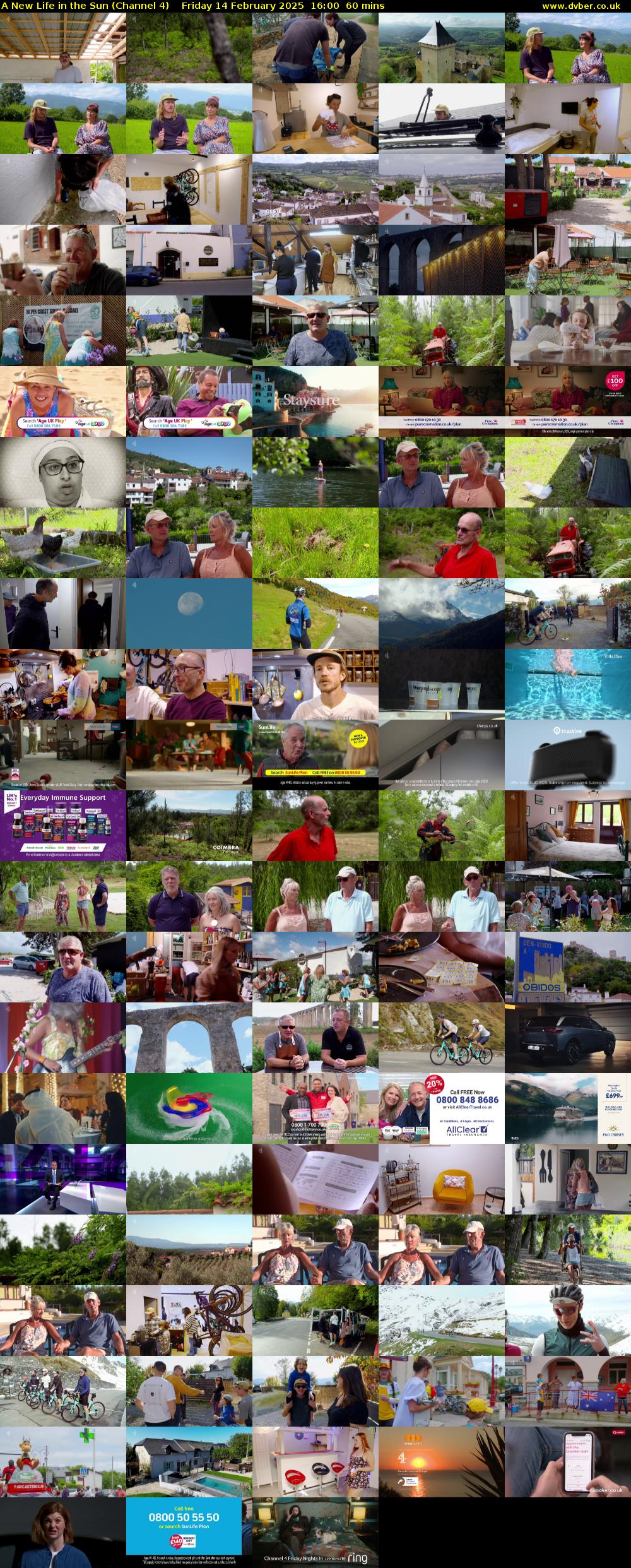 A New Life in the Sun (Channel 4) Friday 14 February 2025 16:00 - 17:00
