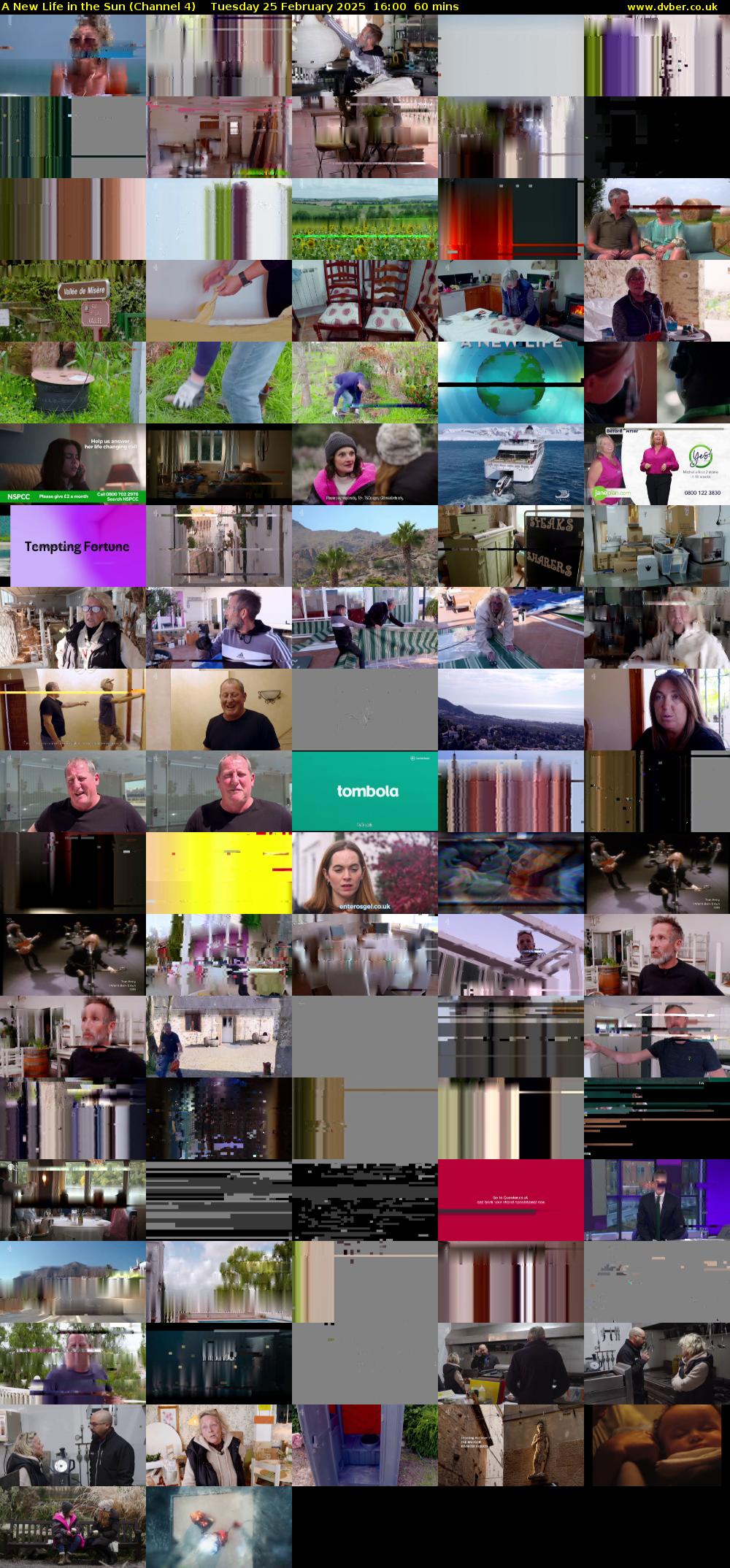 A New Life in the Sun (Channel 4) Tuesday 25 February 2025 16:00 - 17:00