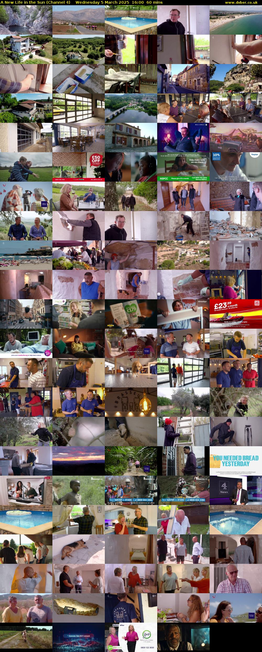 A New Life in the Sun (Channel 4) Wednesday 5 March 2025 16:00 - 17:00
