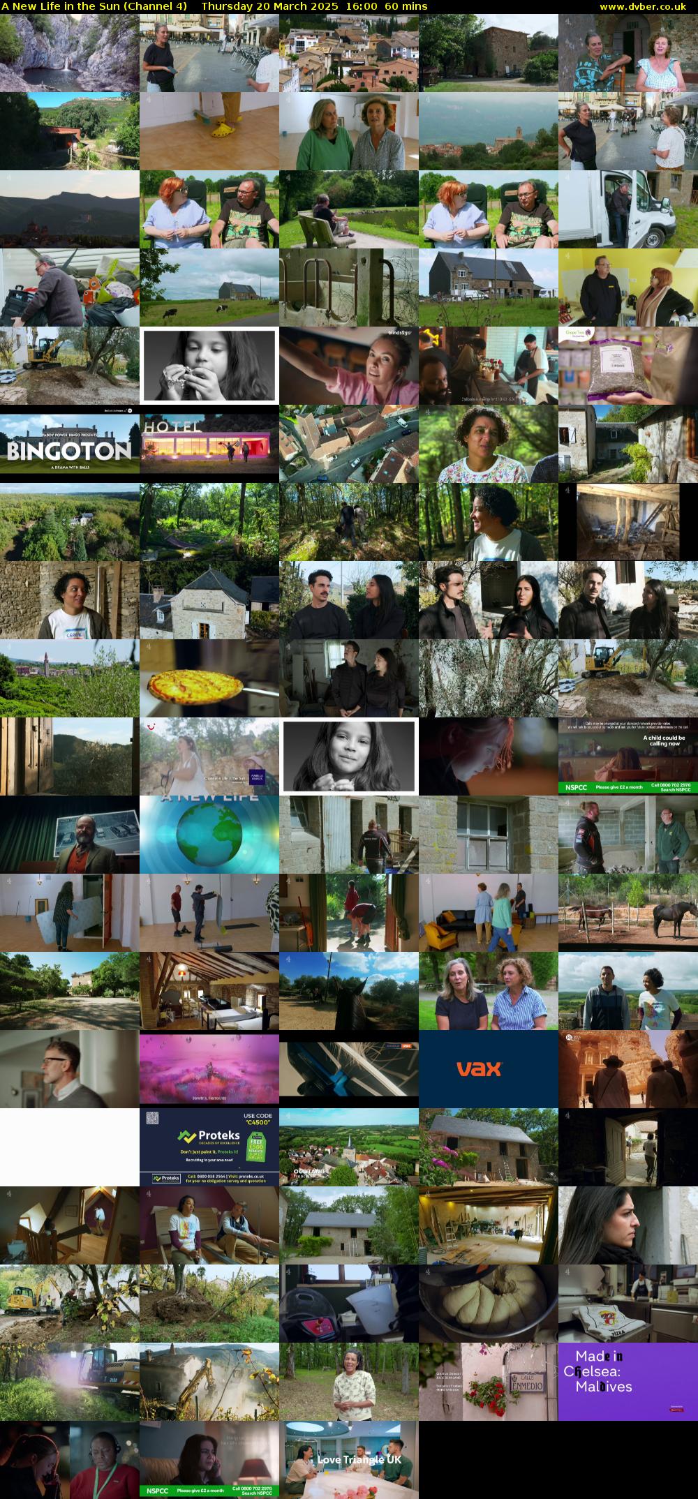 A New Life in the Sun (Channel 4) Thursday 20 March 2025 16:00 - 17:00