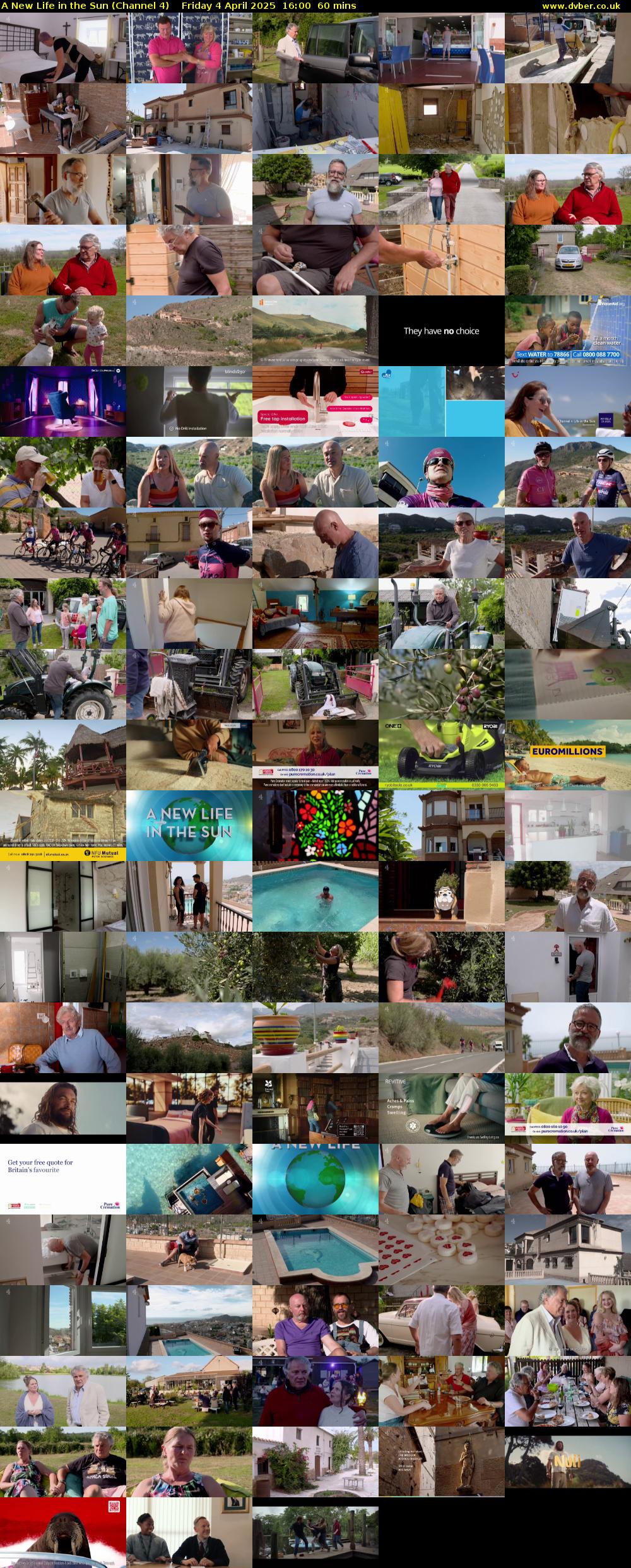 A New Life in the Sun (Channel 4) Friday 4 April 2025 16:00 - 17:00