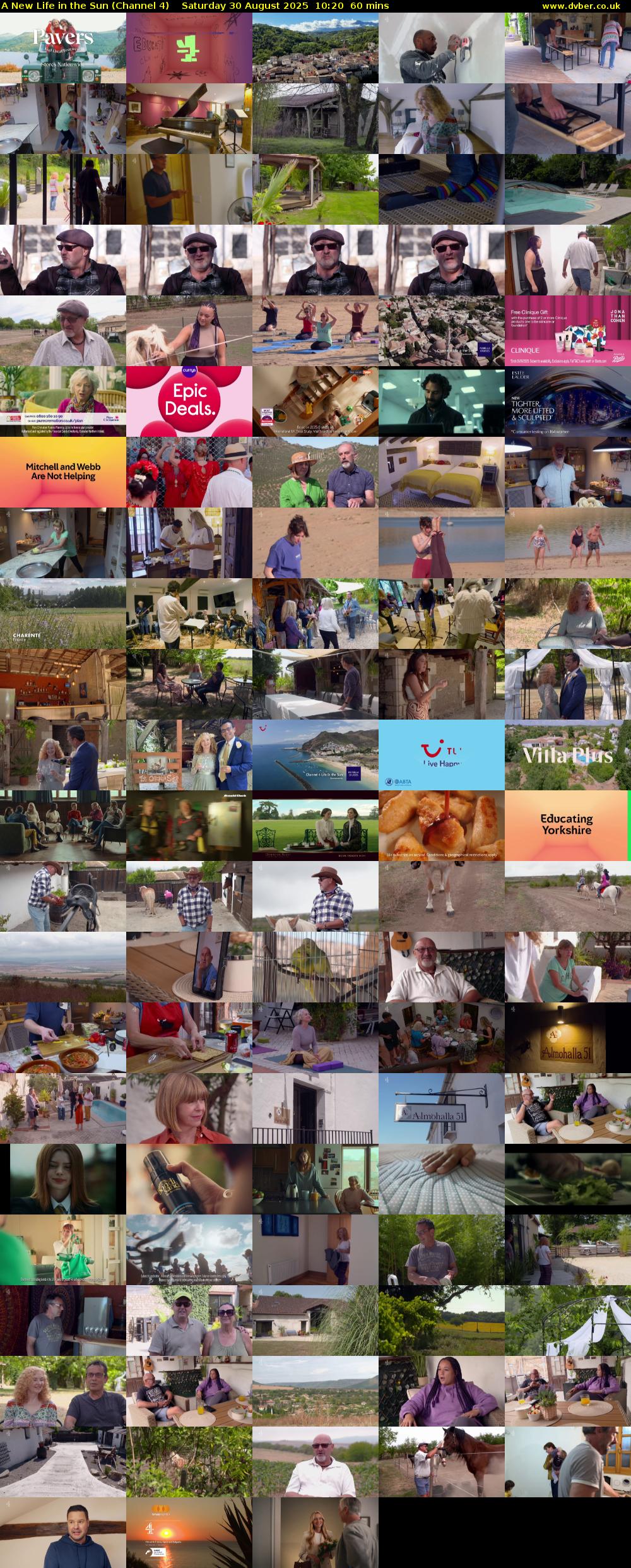 A New Life in the Sun (Channel 4) Saturday 30 August 2025 10:20 - 11:20