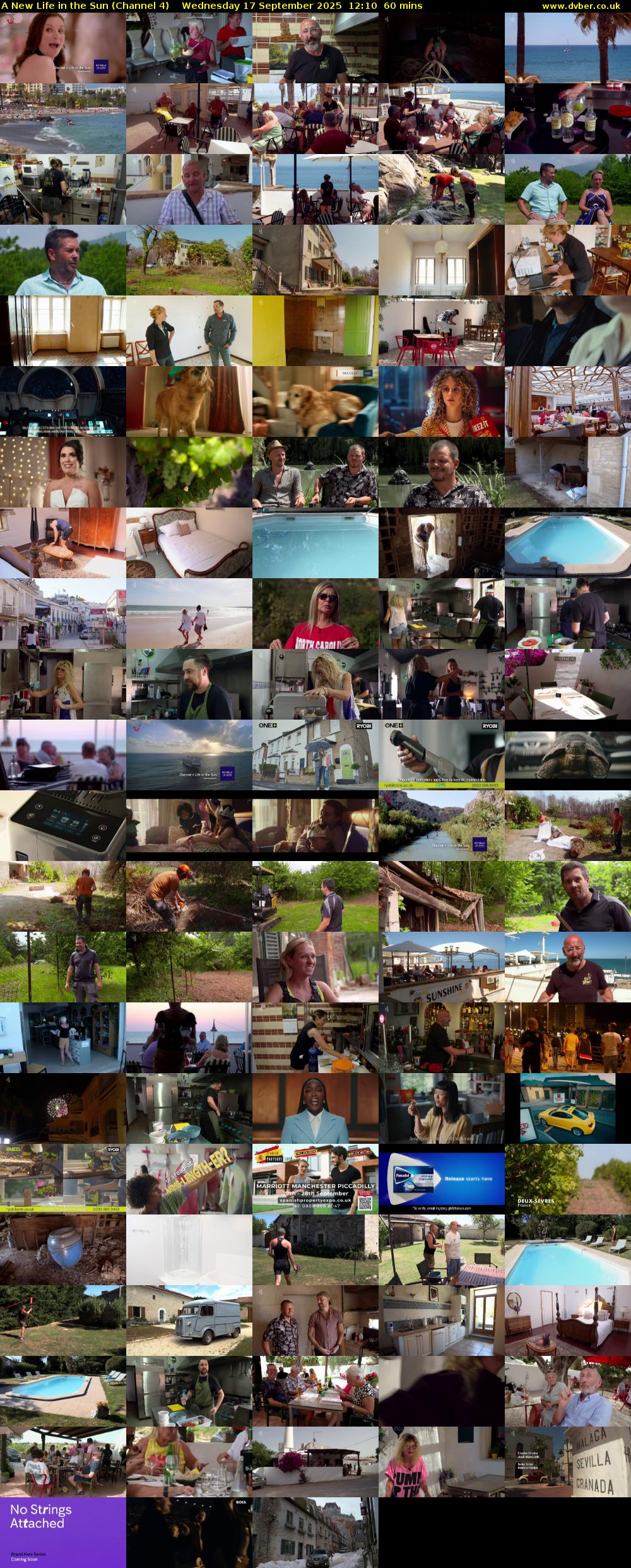 A New Life in the Sun (Channel 4) Wednesday 17 September 2025 12:10 - 13:10