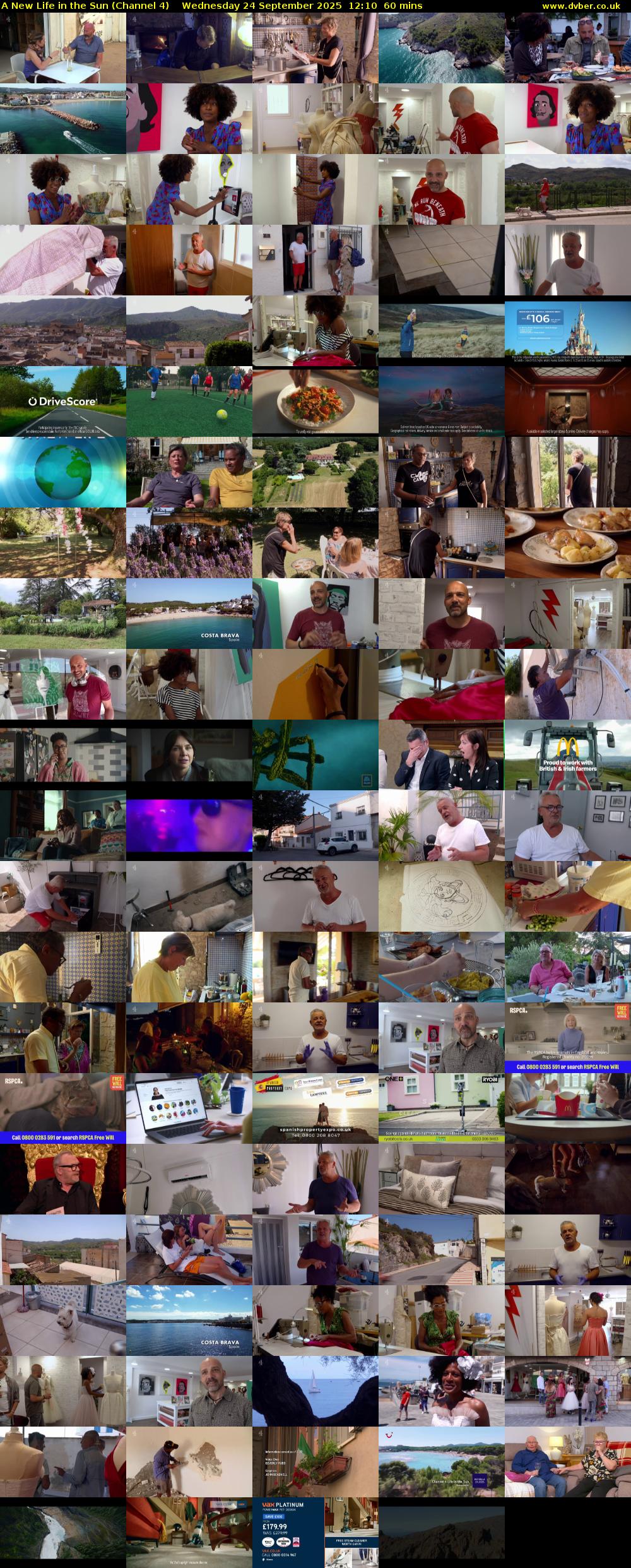 A New Life in the Sun (Channel 4) Wednesday 24 September 2025 12:10 - 13:10