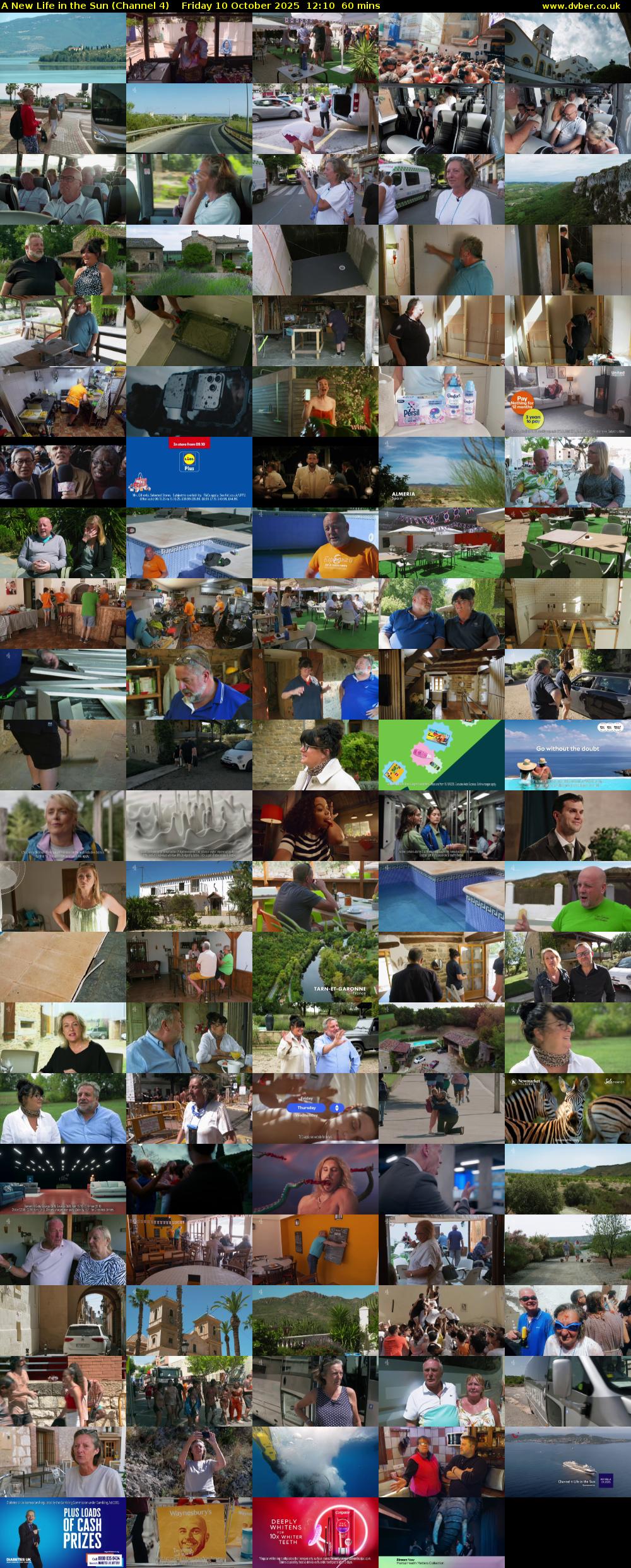 A New Life in the Sun (Channel 4) Friday 10 October 2025 12:10 - 13:10
