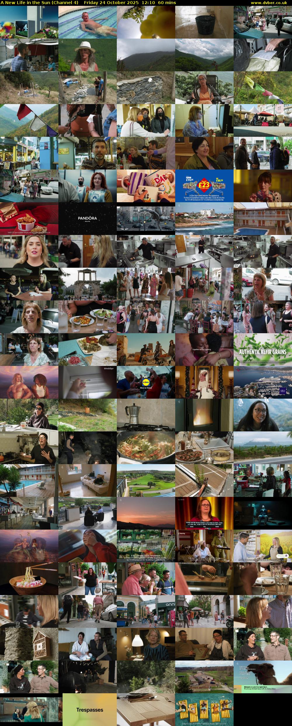 A New Life in the Sun (Channel 4) Friday 24 October 2025 12:10 - 13:10