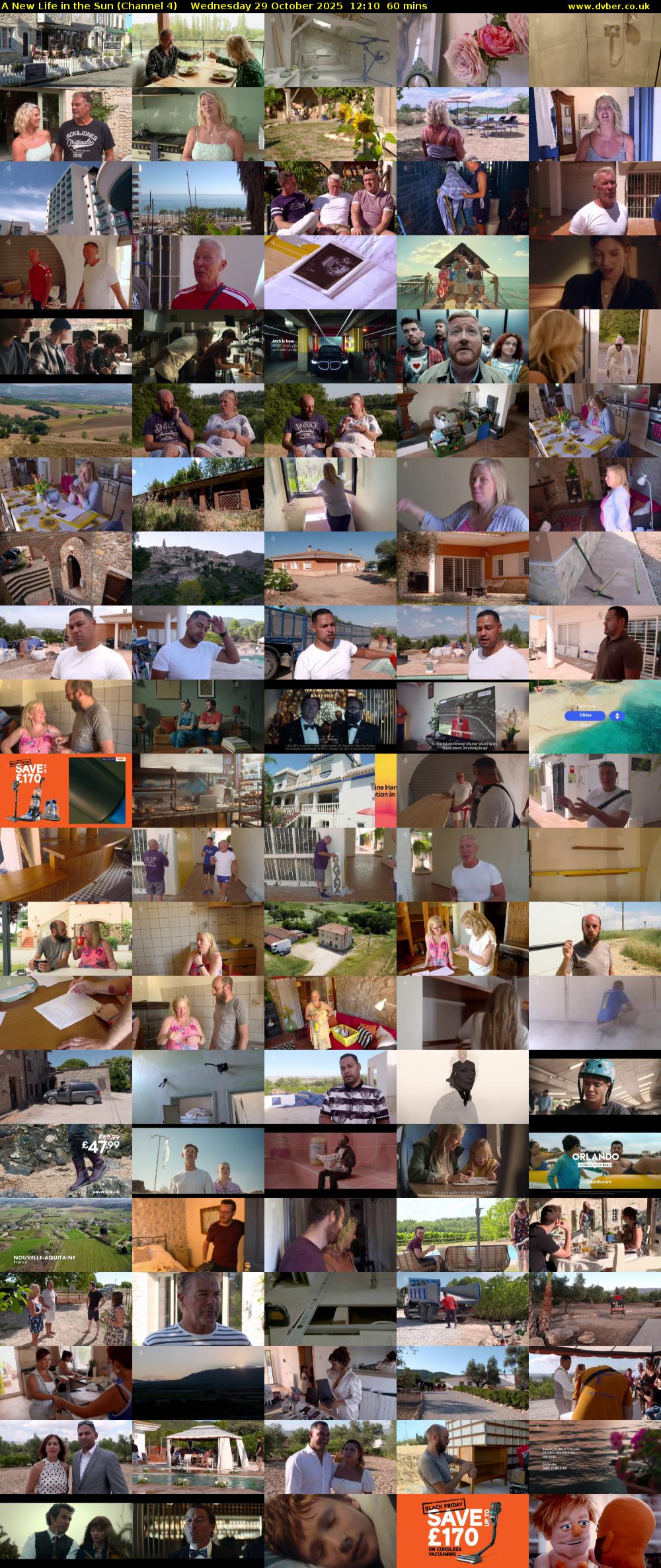 A New Life in the Sun (Channel 4) Wednesday 29 October 2025 12:10 - 13:10