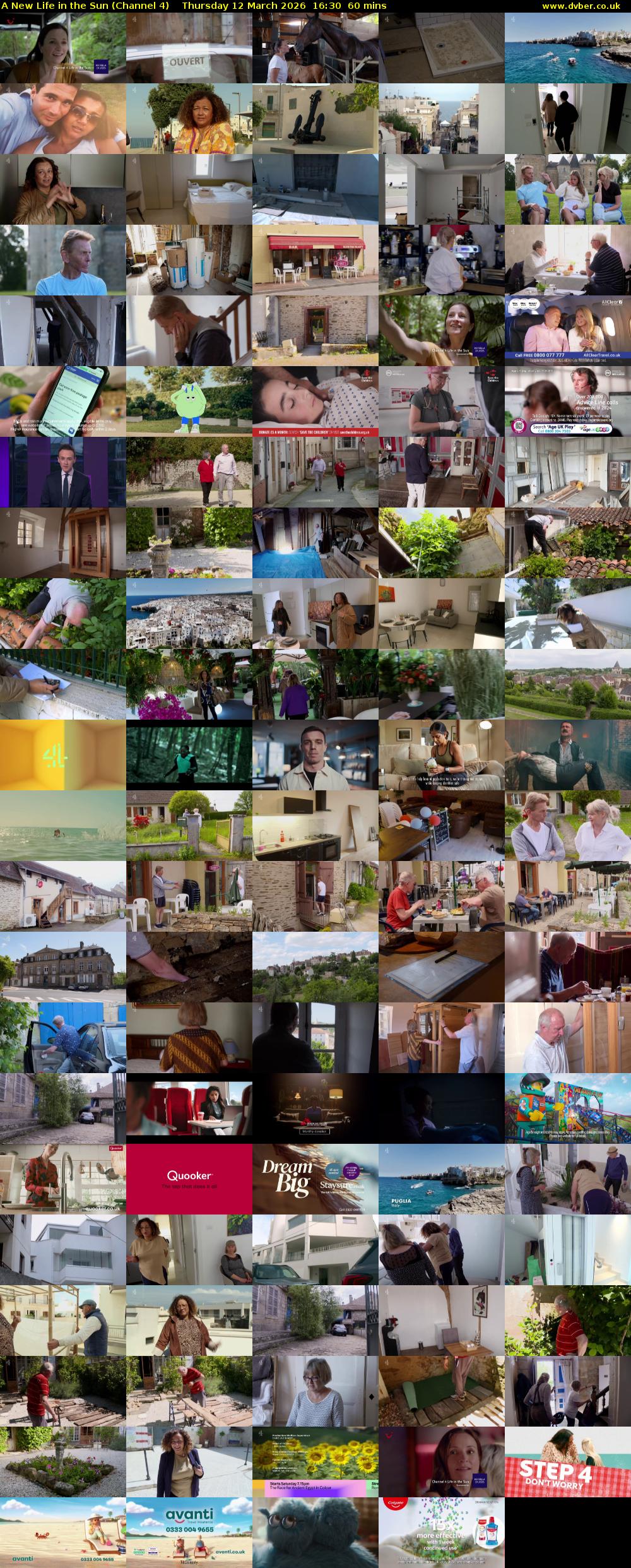 A New Life in the Sun (Channel 4) Thursday 12 March 2026 16:30 - 17:30