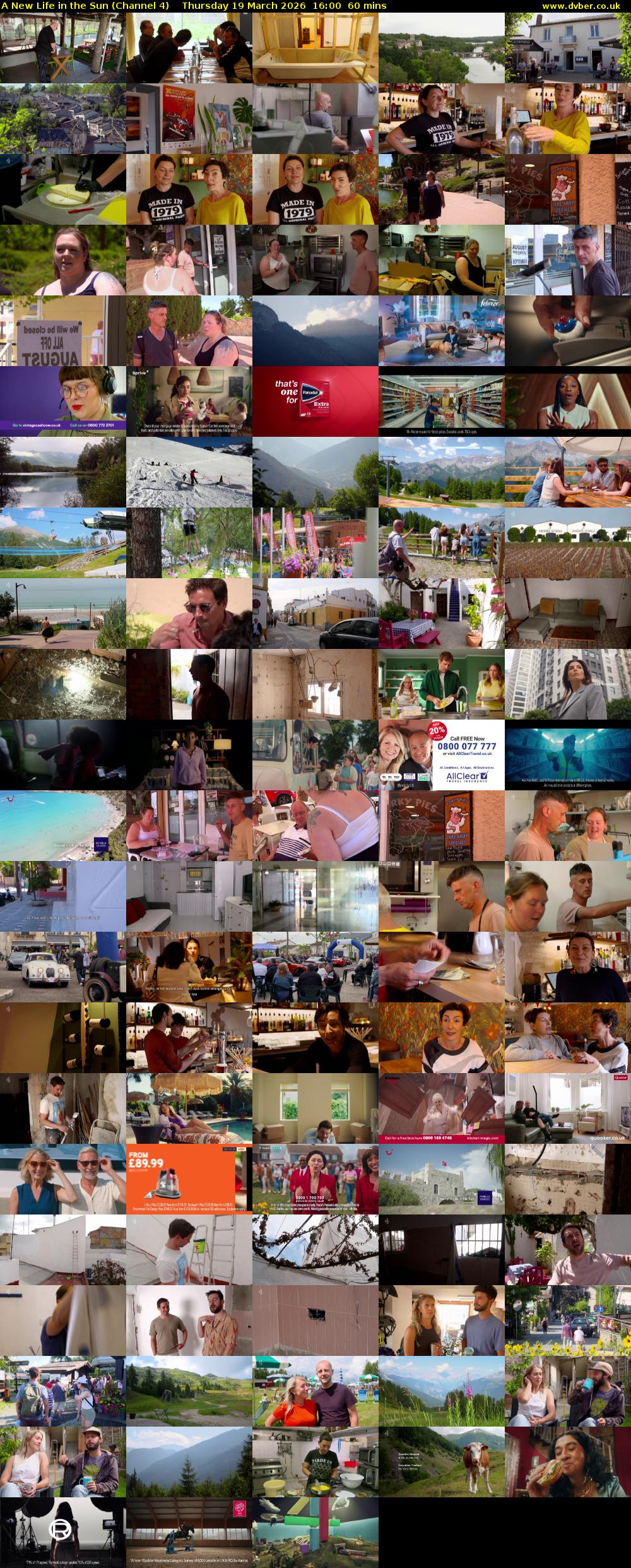 A New Life in the Sun (Channel 4) Thursday 19 March 2026 16:00 - 17:00