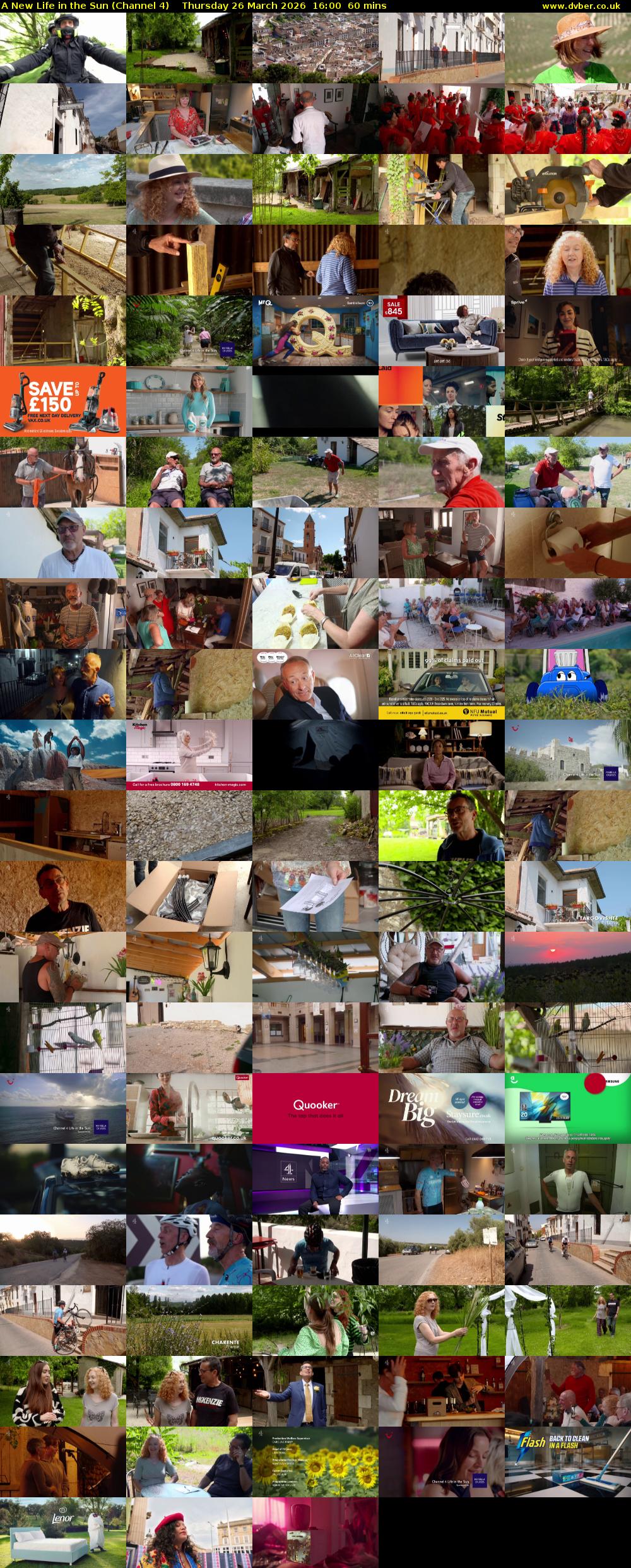 A New Life in the Sun (Channel 4) Thursday 26 March 2026 16:00 - 17:00