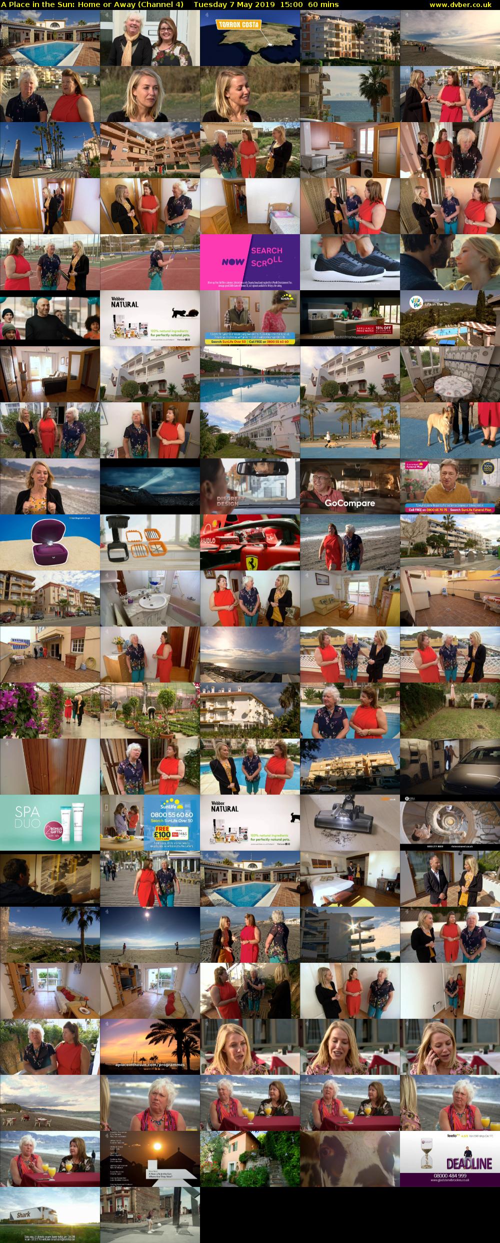 A Place in the Sun: Home or Away (Channel 4) Tuesday 7 May 2019 15:00 - 16:00