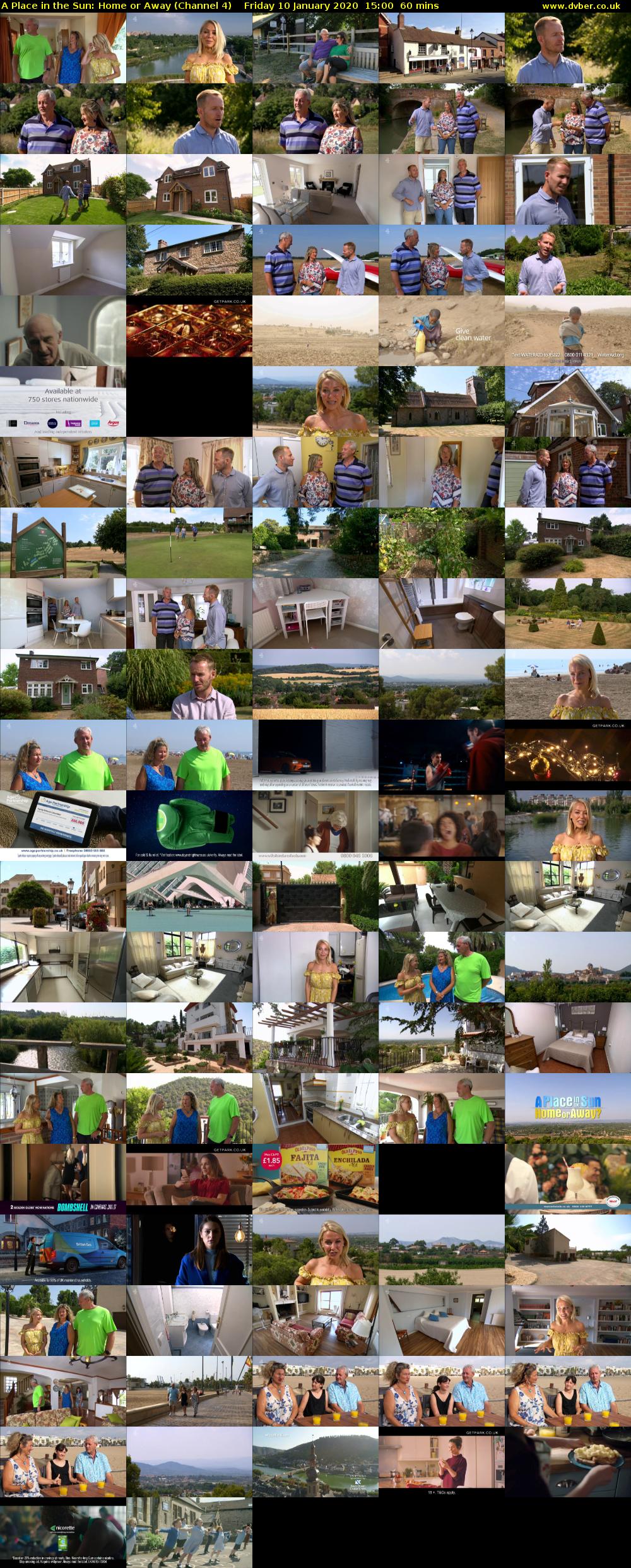 A Place in the Sun: Home or Away (Channel 4) Friday 10 January 2020 15:00 - 16:00