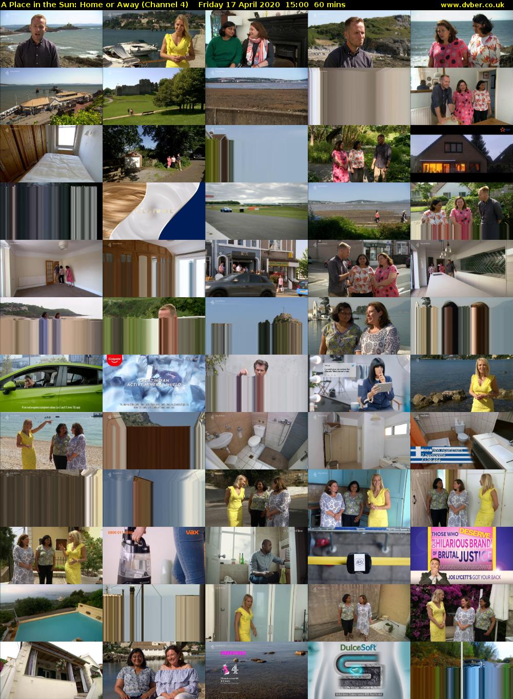 A Place in the Sun: Home or Away (Channel 4) Friday 17 April 2020 15:00 - 16:00