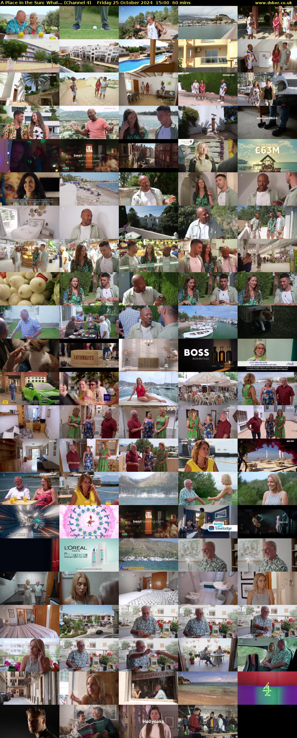 A Place in the Sun: What... (Channel 4) Friday 25 October 2024 15:00 - 16:00