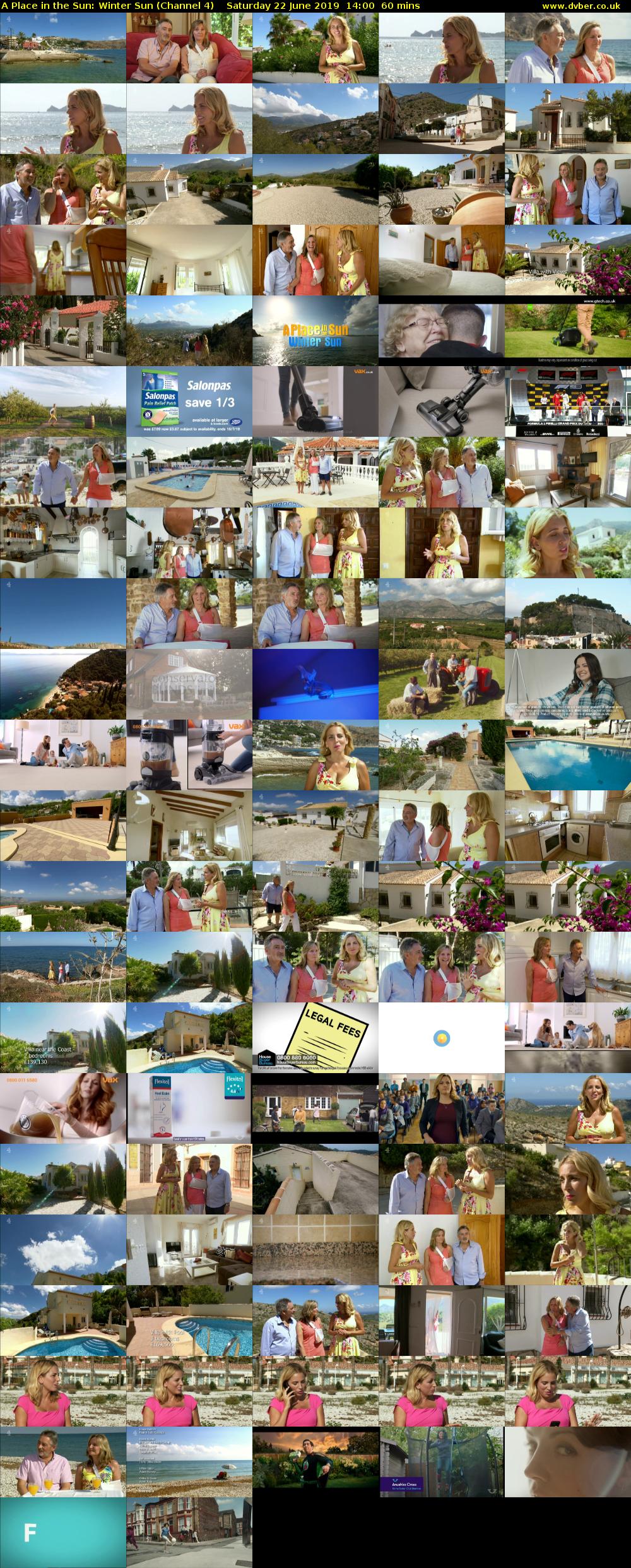 A Place in the Sun: Winter Sun (Channel 4) Saturday 22 June 2019 14:00 - 15:00