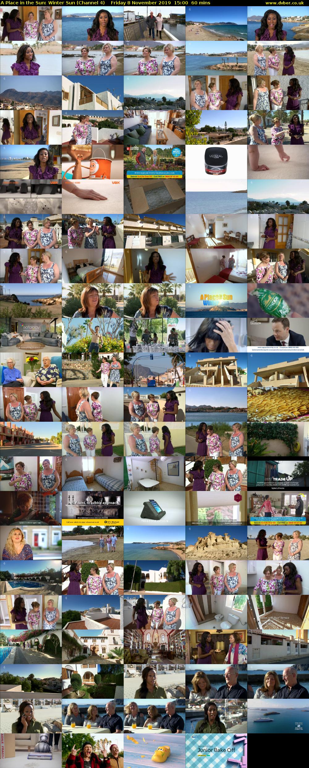 A Place in the Sun: Winter Sun (Channel 4) Friday 8 November 2019 15:00 - 16:00