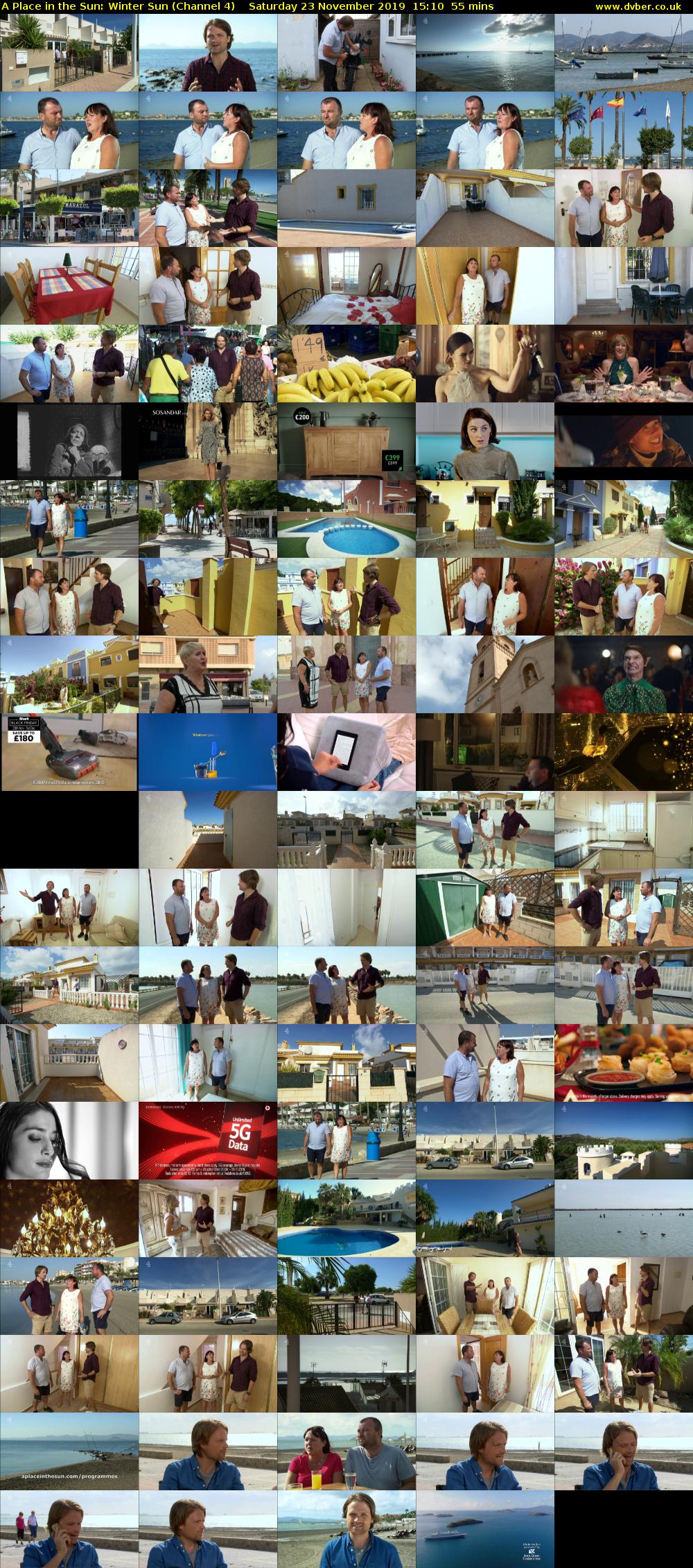 A Place in the Sun: Winter Sun (Channel 4) Saturday 23 November 2019 15:10 - 16:05