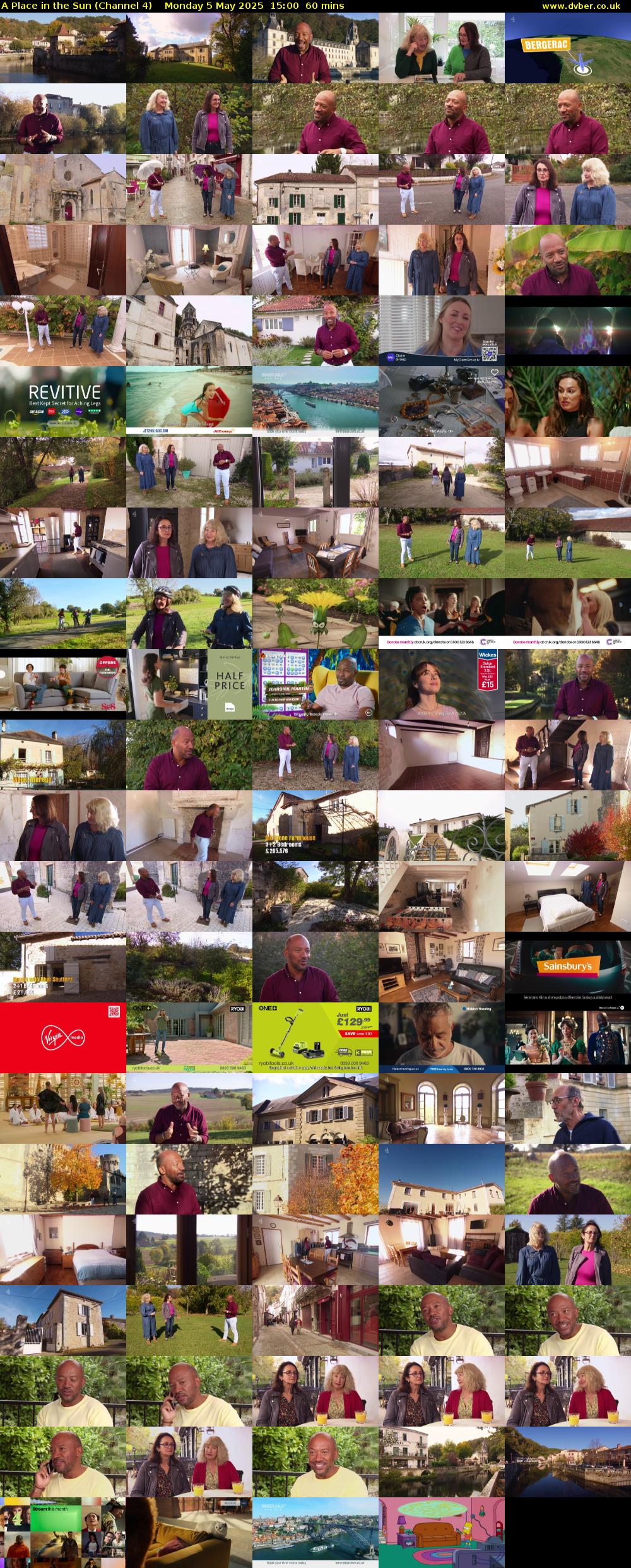 A Place in the Sun (Channel 4) Monday 5 May 2025 15:00 - 16:00