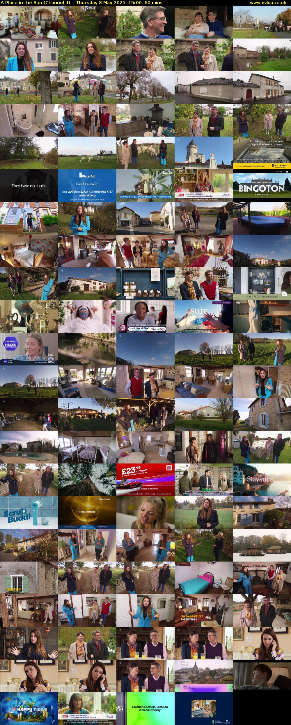 A Place in the Sun (Channel 4) Thursday 8 May 2025 15:00 - 16:00