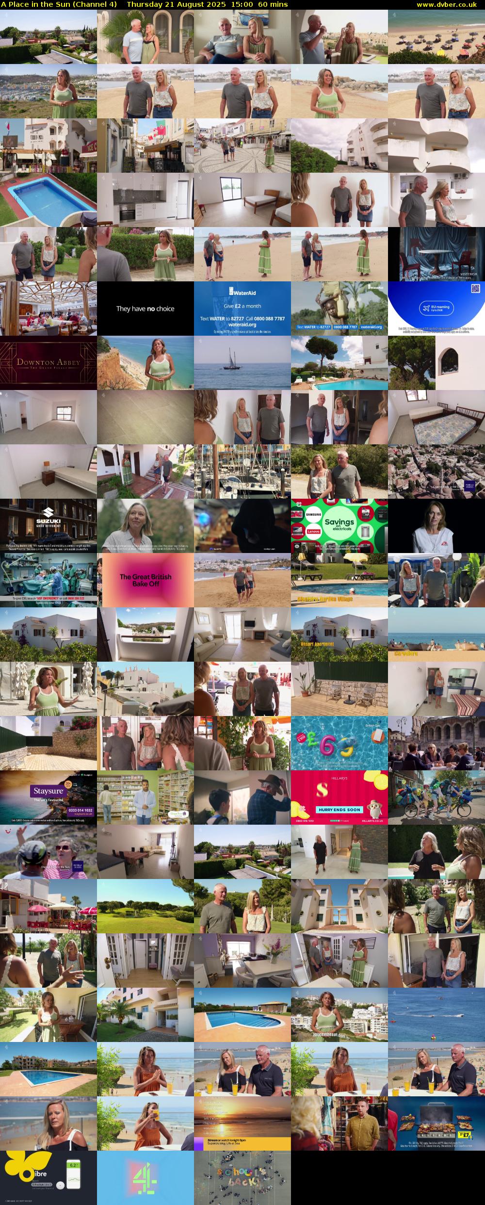 A Place in the Sun (Channel 4) Thursday 21 August 2025 15:00 - 16:00