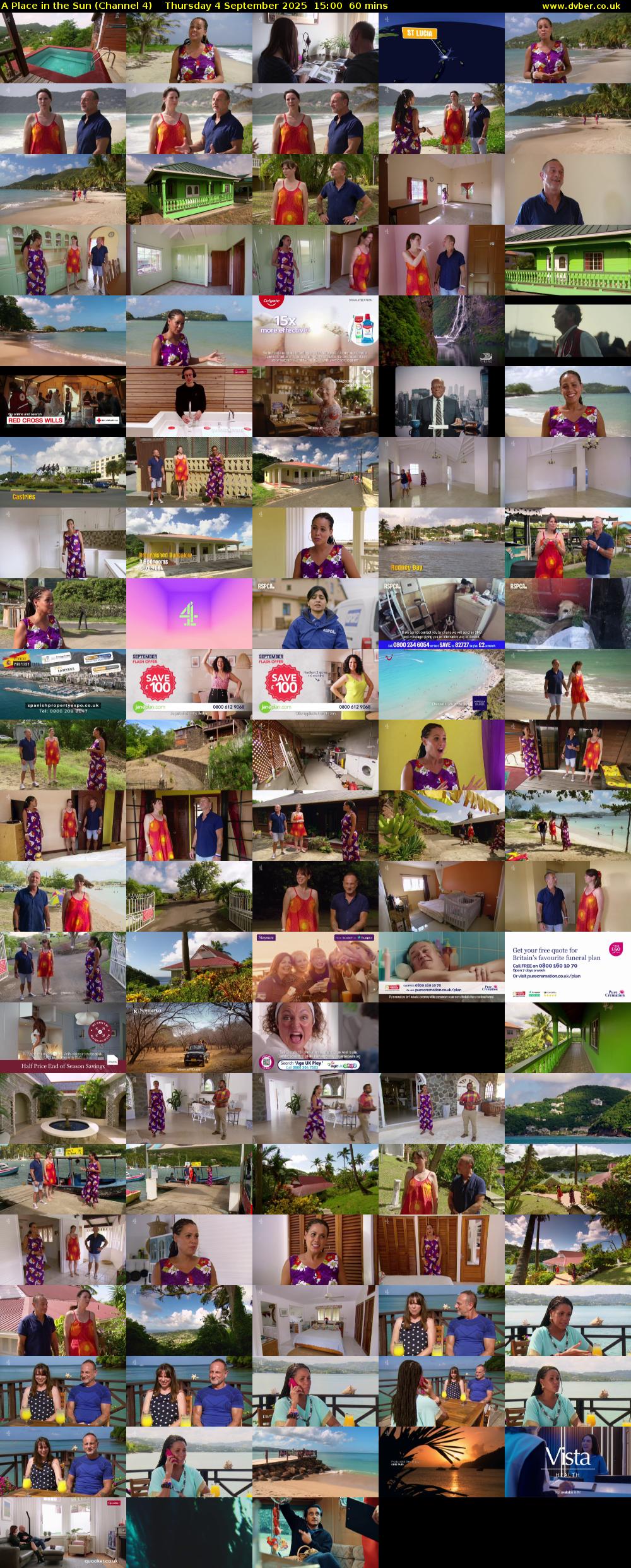 A Place in the Sun (Channel 4) Thursday 4 September 2025 15:00 - 16:00