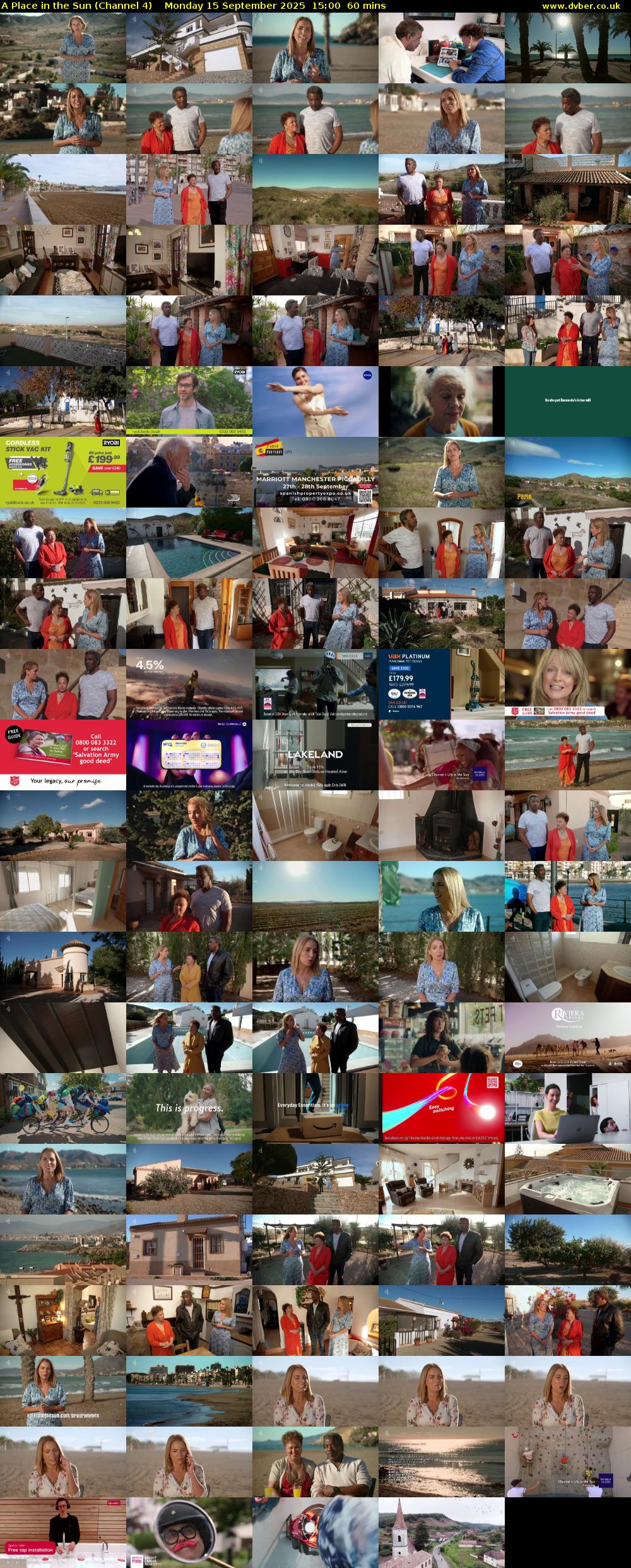 A Place in the Sun (Channel 4) Monday 15 September 2025 15:00 - 16:00