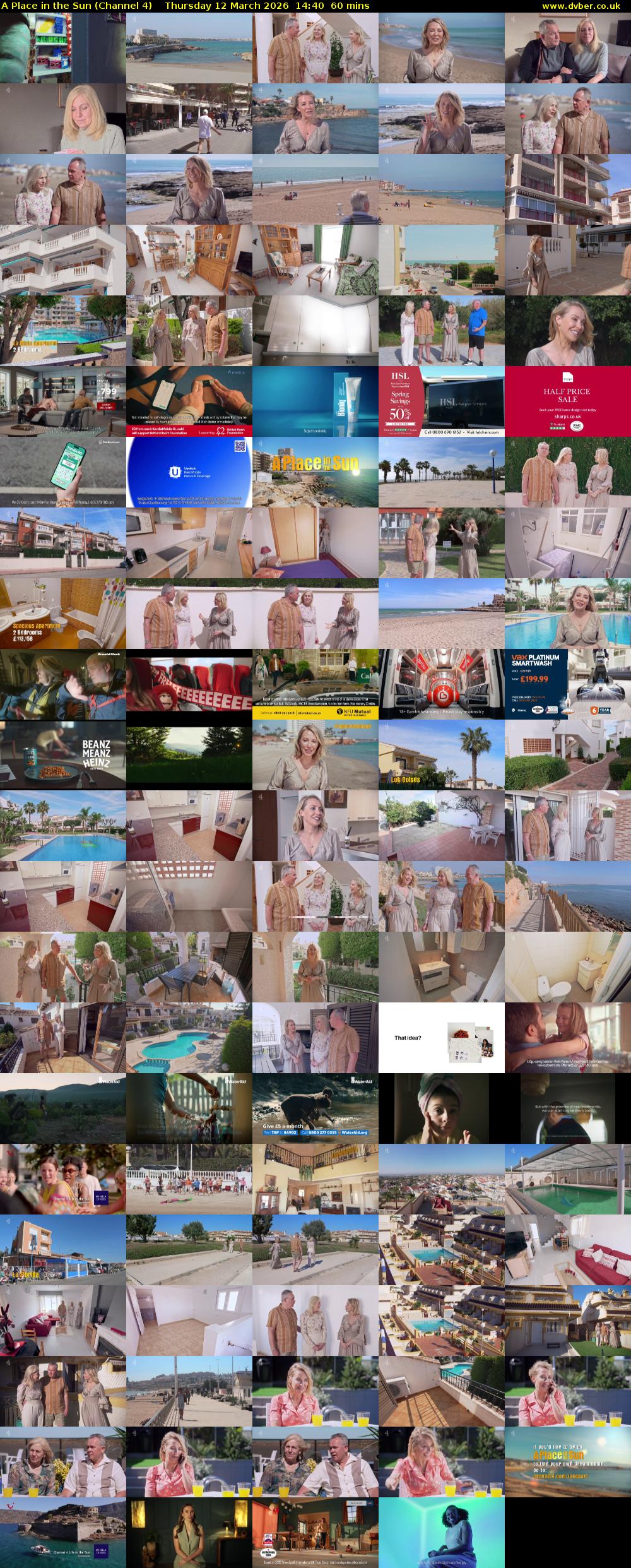 A Place in the Sun (Channel 4) Thursday 12 March 2026 14:40 - 15:40