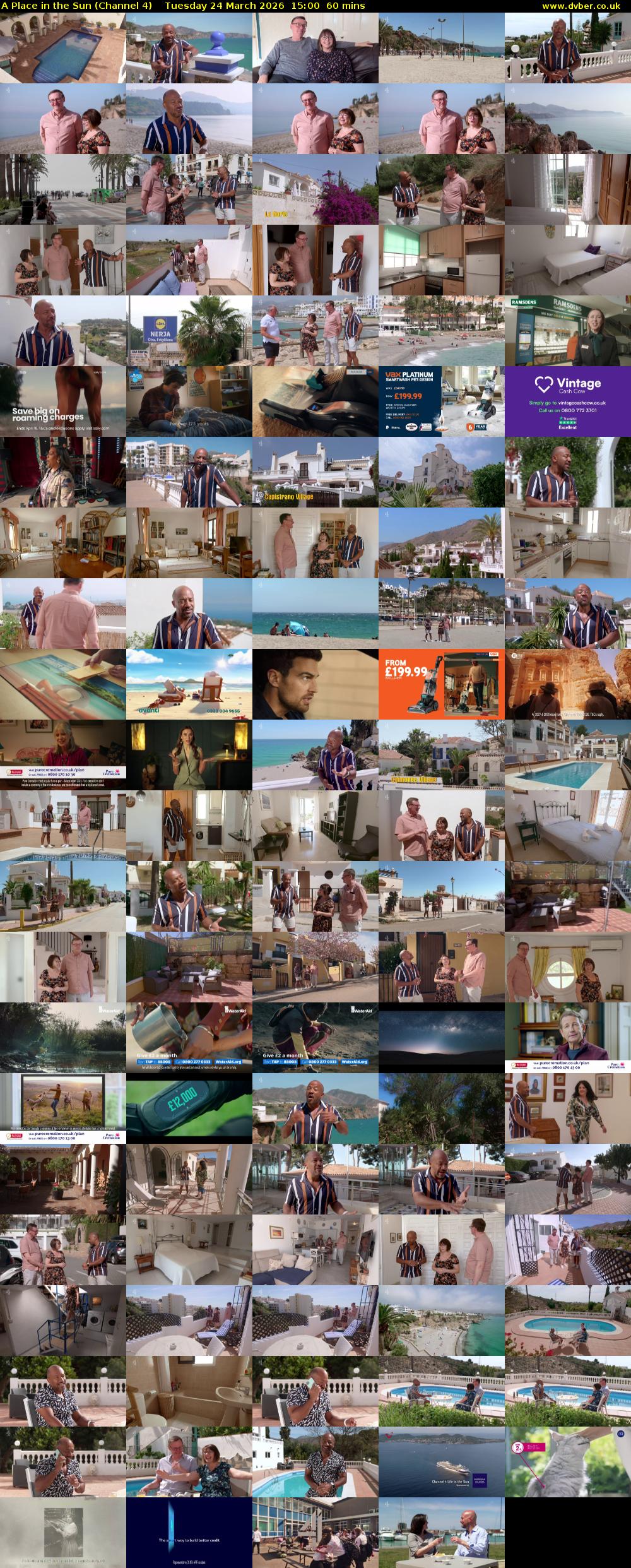 A Place in the Sun (Channel 4) Tuesday 24 March 2026 15:00 - 16:00