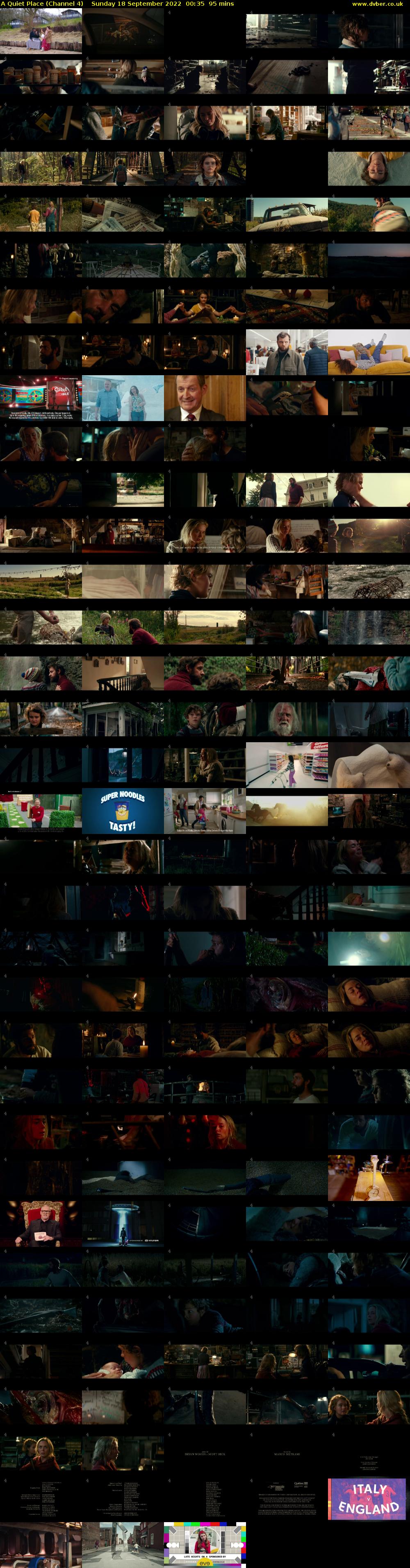 A Quiet Place (Channel 4) Sunday 18 September 2022 00:35 - 02:10