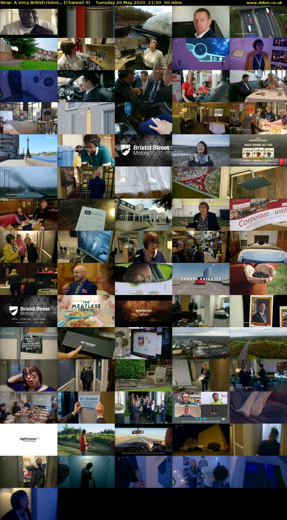A Very British Hotel... (Channel 4) Tuesday 26 May 2020 21:00 - 22:00