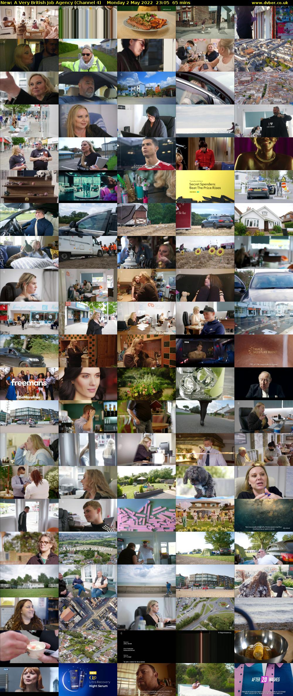 A Very British Job Agency (Channel 4) Monday 2 May 2022 23:05 - 00:10