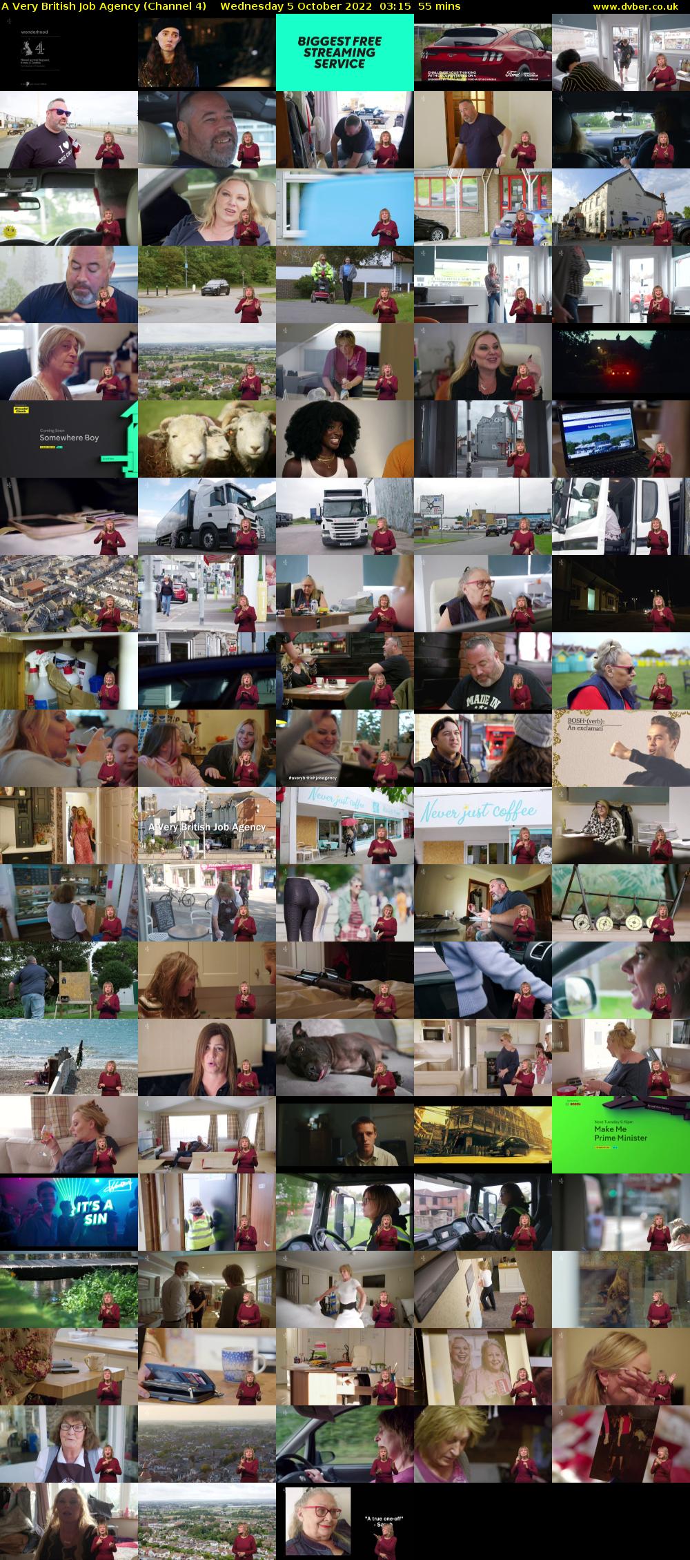 A Very British Job Agency (Channel 4) Wednesday 5 October 2022 03:15 - 04:10
