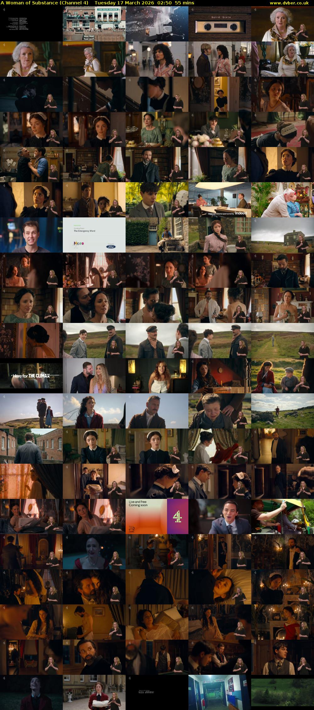 A Woman of Substance (Channel 4) Tuesday 17 March 2026 02:50 - 03:45