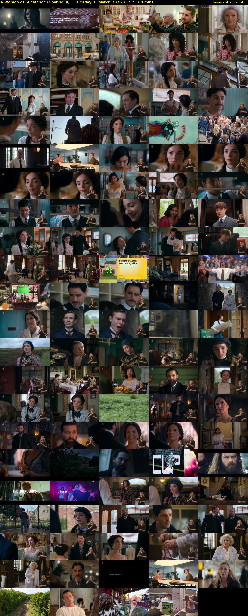 A Woman of Substance (Channel 4) Tuesday 31 March 2026 01:15 - 02:15