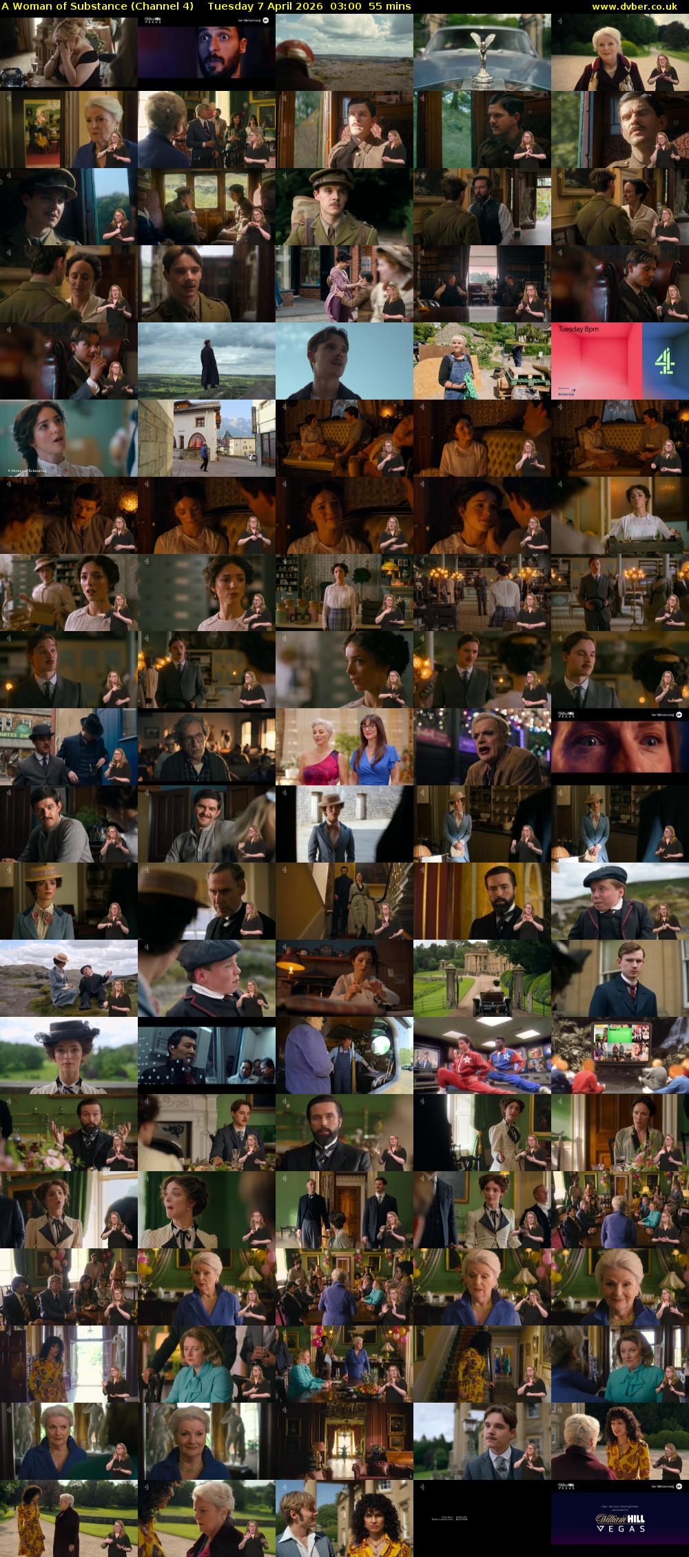 A Woman of Substance (Channel 4) Tuesday 7 April 2026 03:00 - 03:55