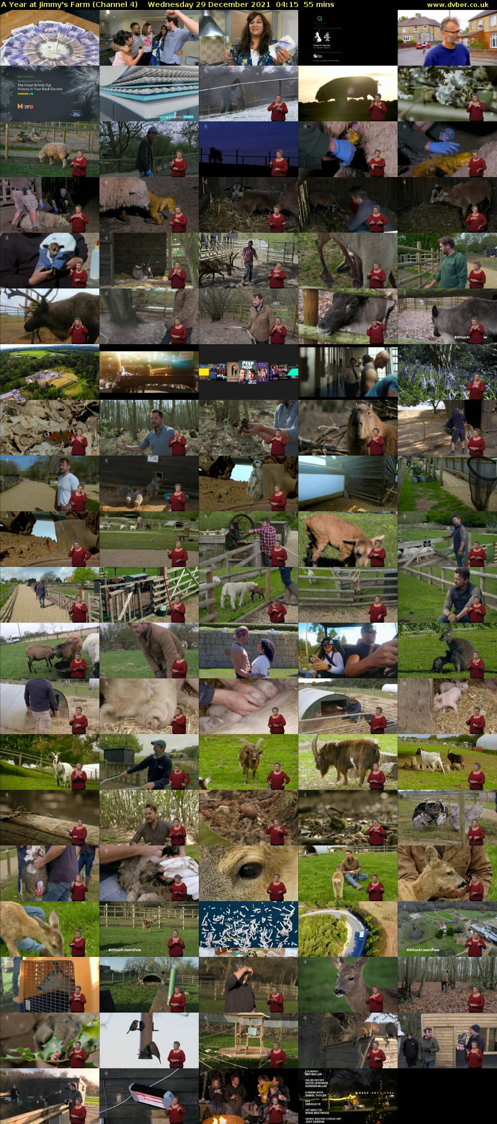 A Year at Jimmy's Farm (Channel 4) Wednesday 29 December 2021 04:15 - 05:10