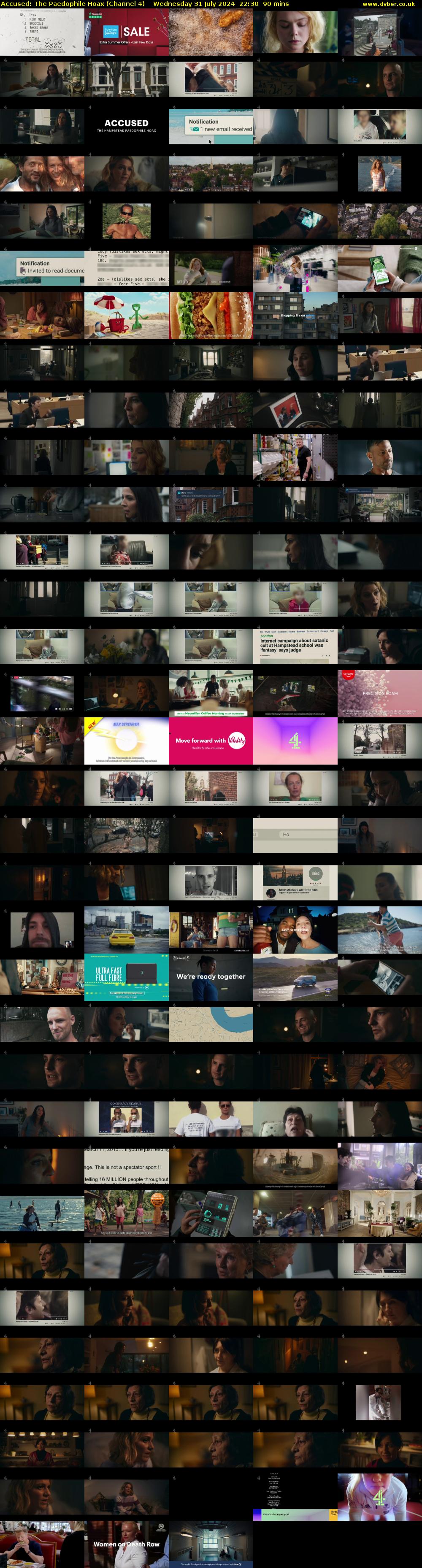 Accused: The Paedophile Hoax (Channel 4) Wednesday 31 July 2024 22:30 - 00:00