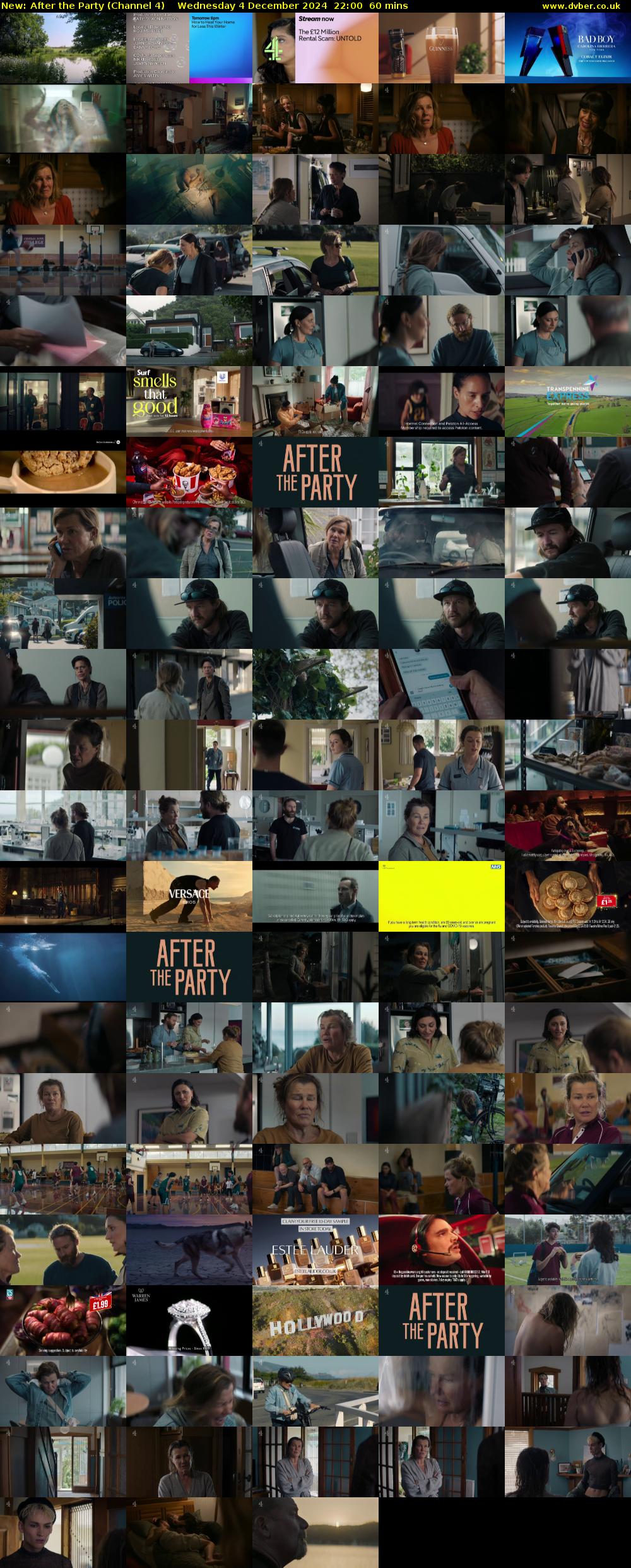 After the Party (Channel 4) Wednesday 4 December 2024 22:00 - 23:00