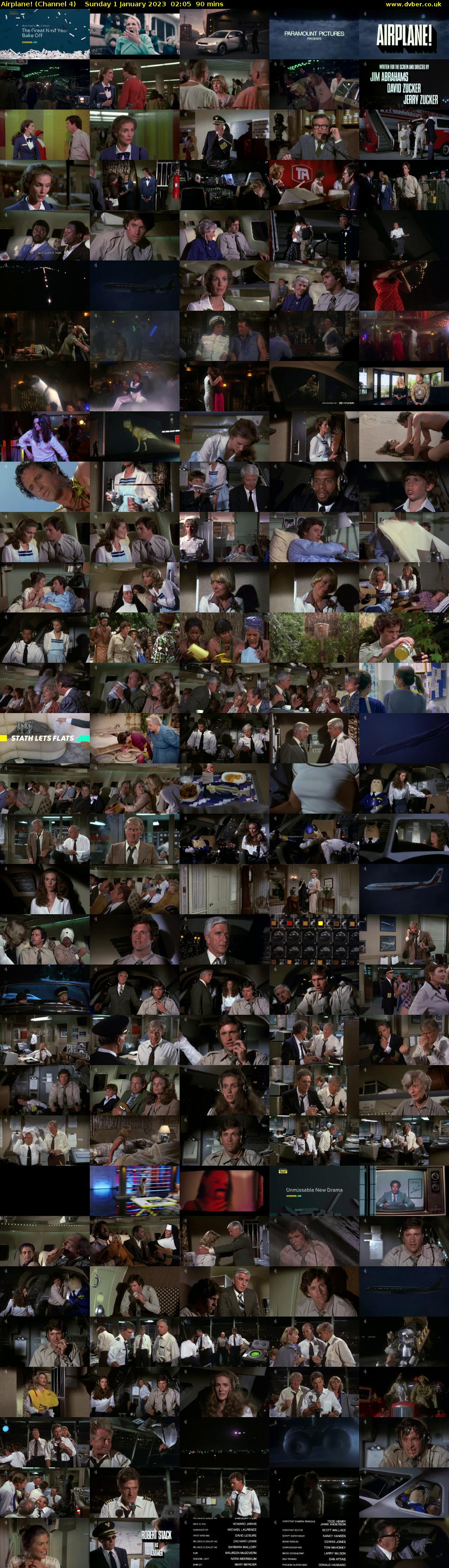 Airplane! (Channel 4) Sunday 1 January 2023 02:05 - 03:35