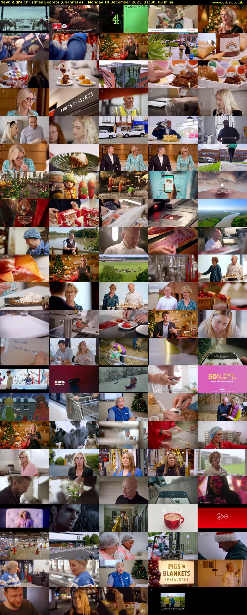 Aldi's Christmas Secrets (Channel 4) Monday 18 December 2023 21:00 - 22:00