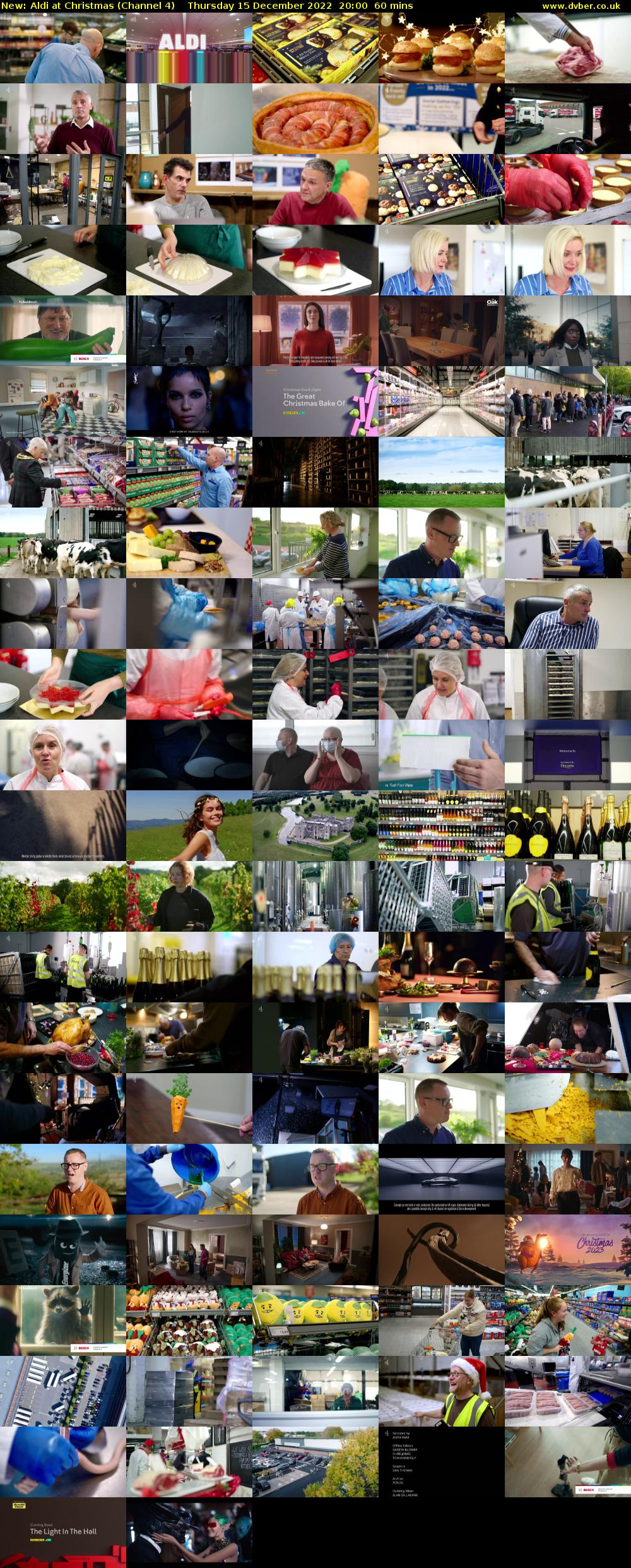 Aldi at Christmas (Channel 4) Thursday 15 December 2022 20:00 - 21:00
