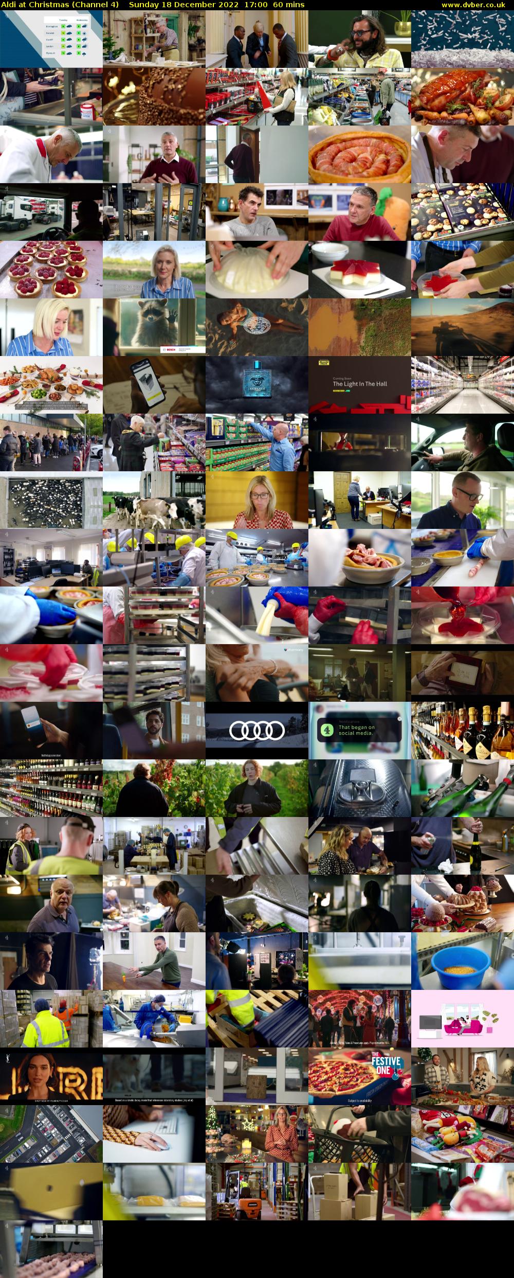 Aldi at Christmas (Channel 4) Sunday 18 December 2022 17:00 - 18:00