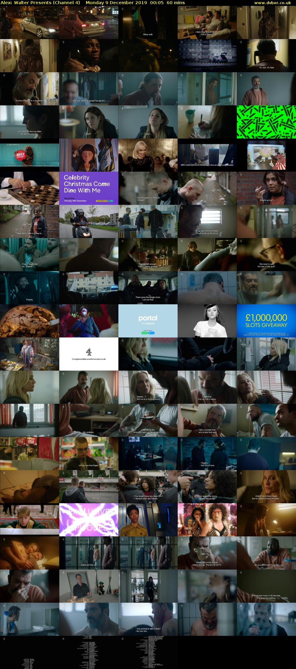 Alex: Walter Presents (Channel 4) Monday 9 December 2019 00:05 - 01:05